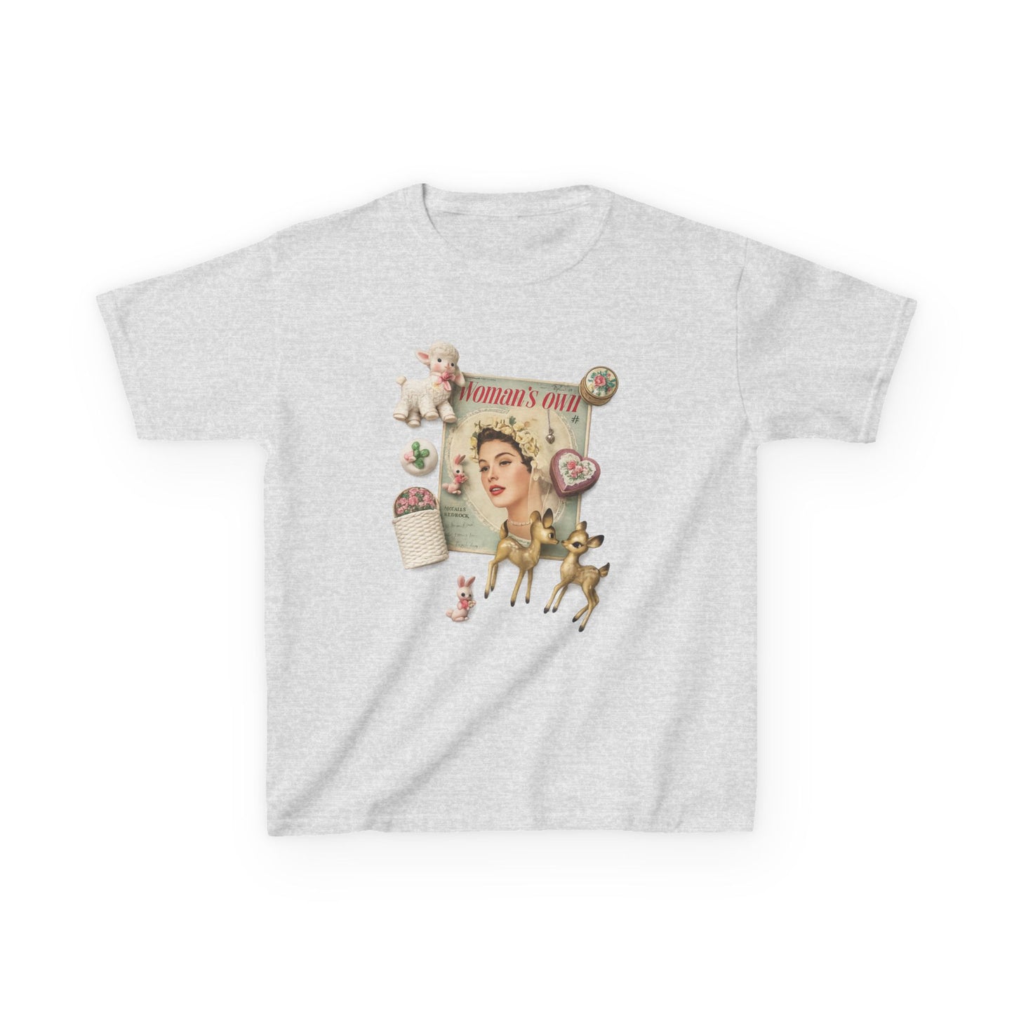 Feminine Collage - Baby Tee