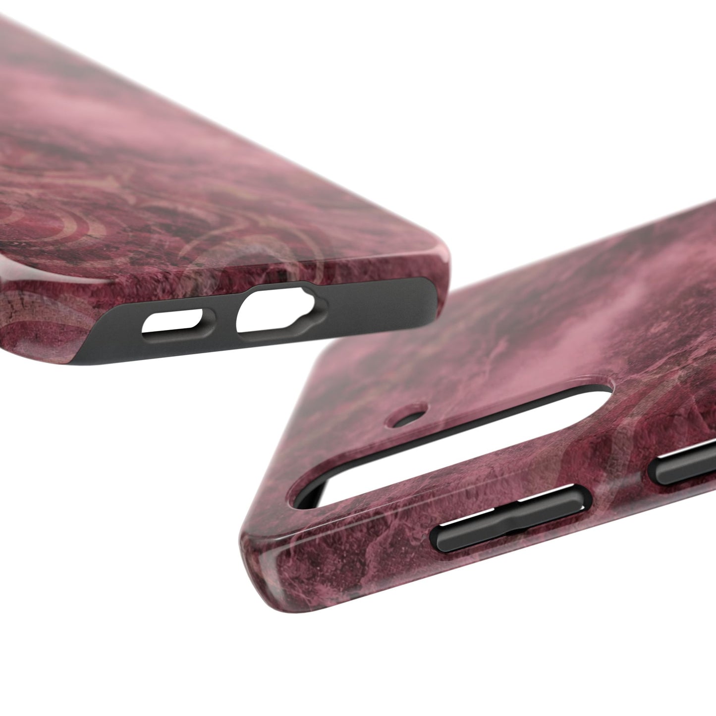 Marble Magenta - Protective Phone Case