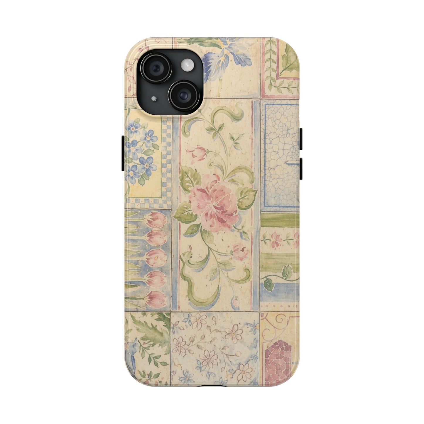 Floral Patchwork - Protective Phone Case