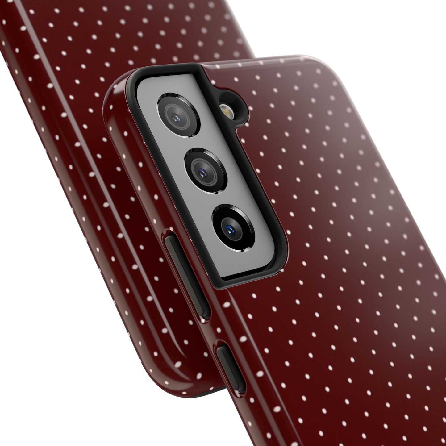 Red Polka Dots - Protective Phone Case