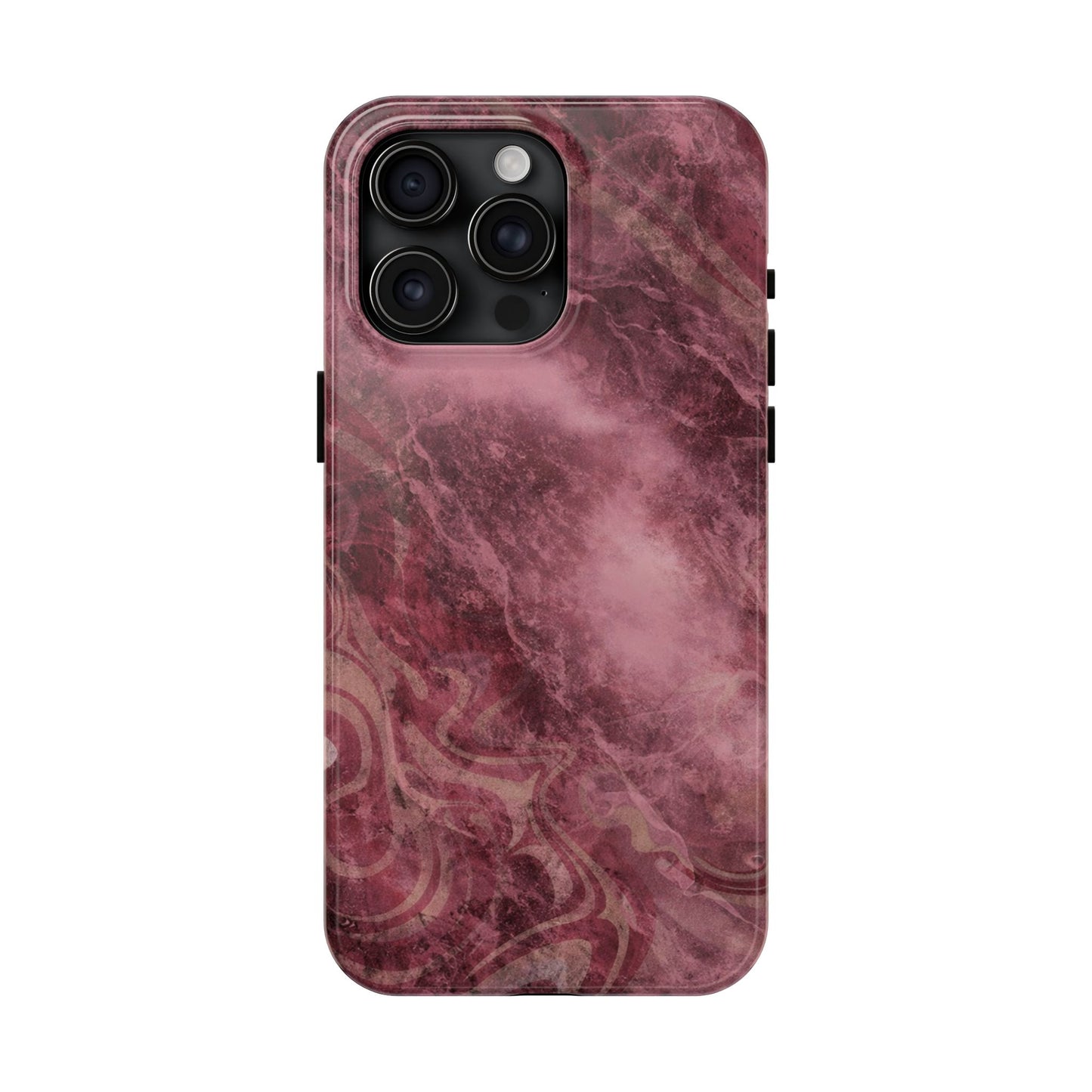 Marble Magenta - Protective Phone Case