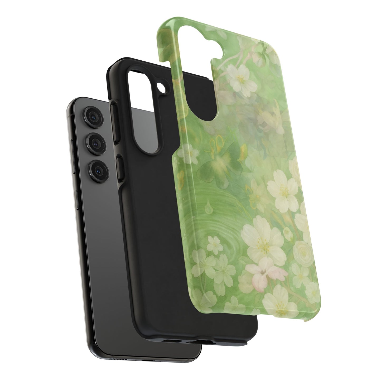 Sage Blossom - Protective Phone Case