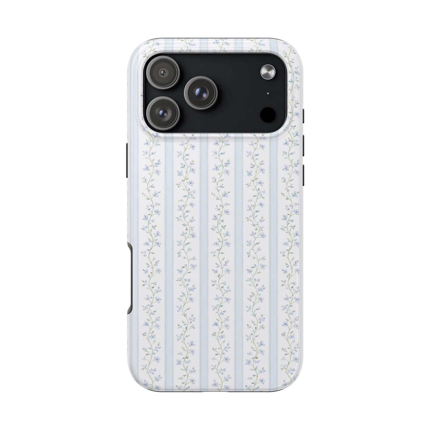 Vintage Blue Vine - Protective Phone Case