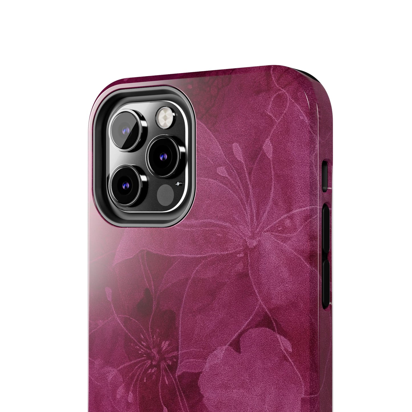 Magenta Petals - Protective Phone Case