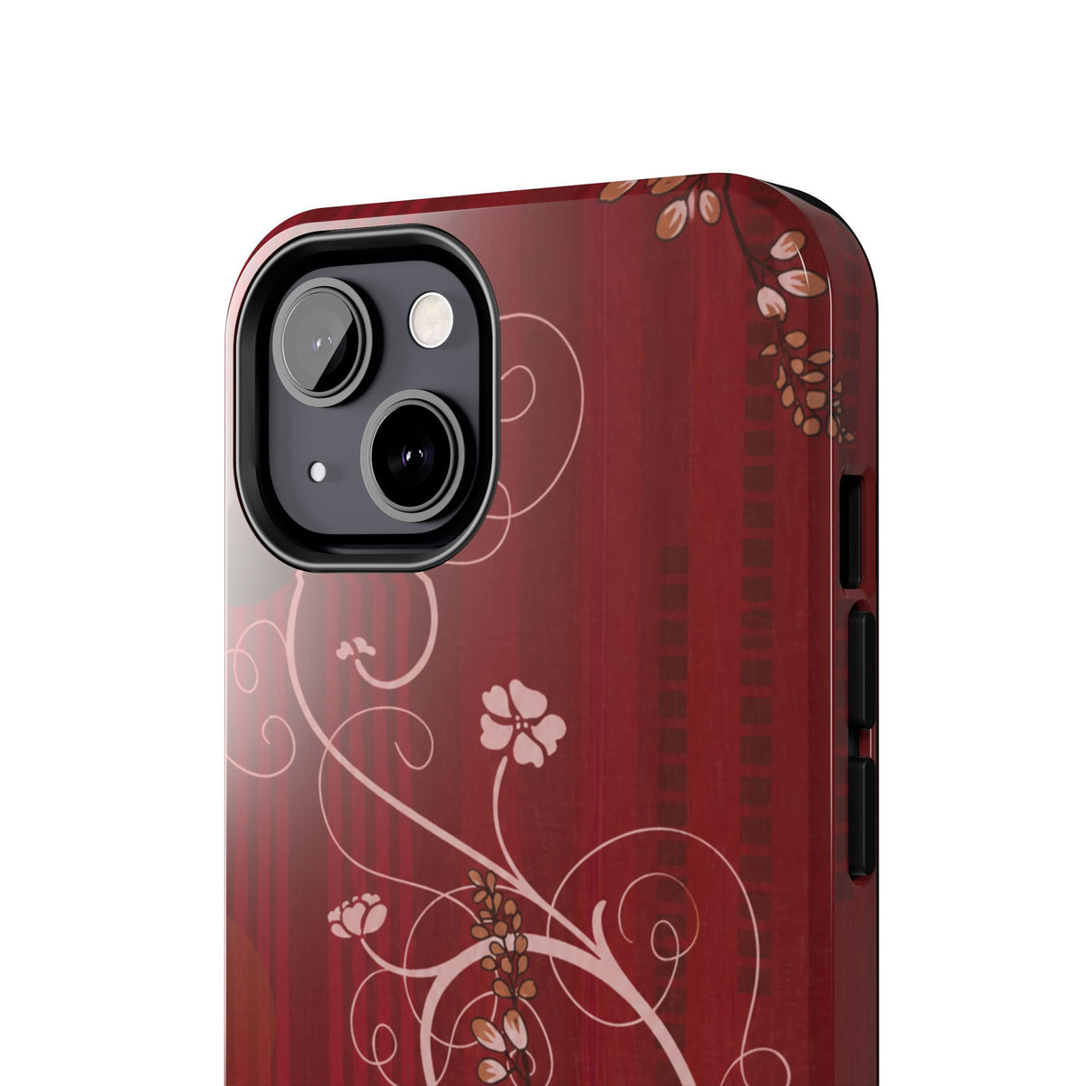 Crimson Bloom - Protective Phone Case