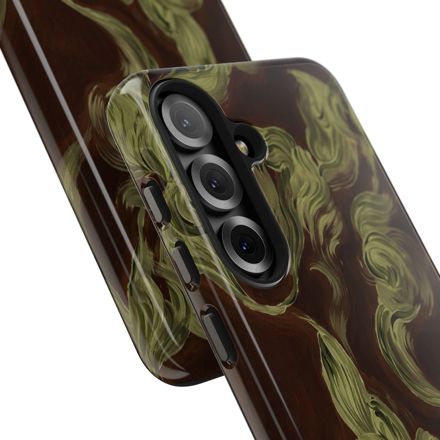 Magnolia Stained Glass - Protective Phone Case