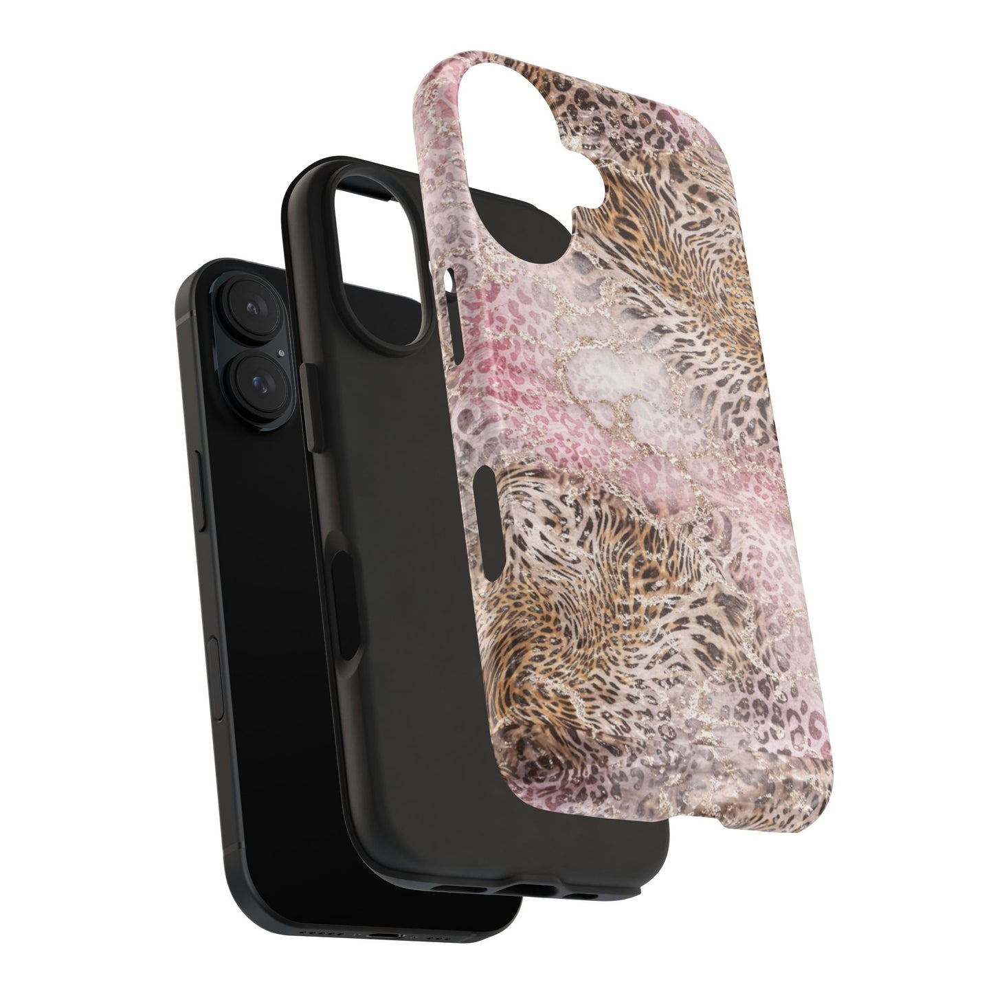 Pink Leopard - Protective Phone Case