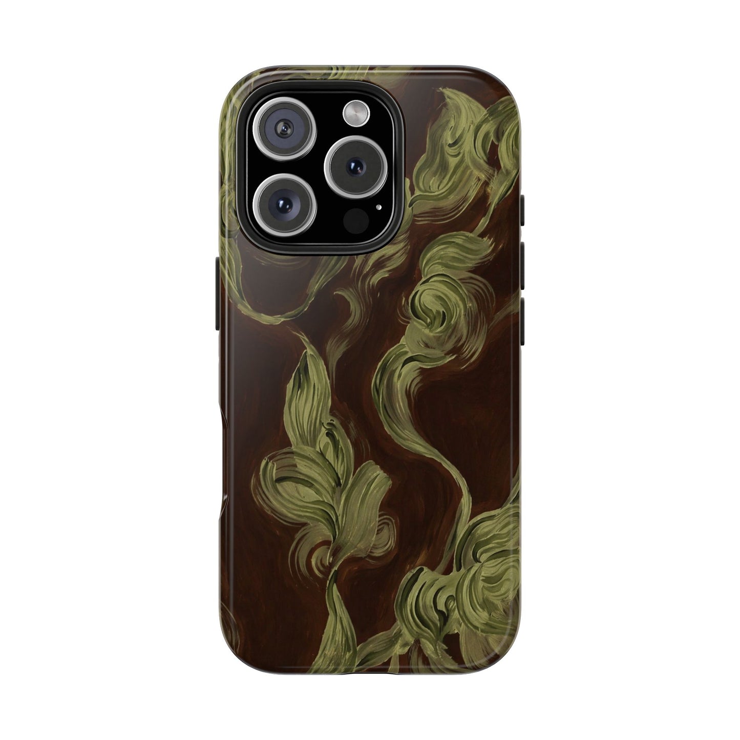 Magnolia Stained Glass - Protective Phone Case