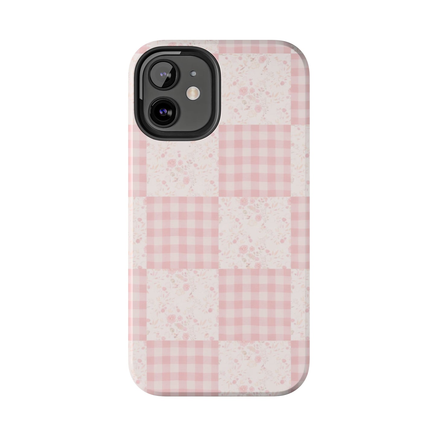 Baby Pink Quilt - Protective Phone Case
