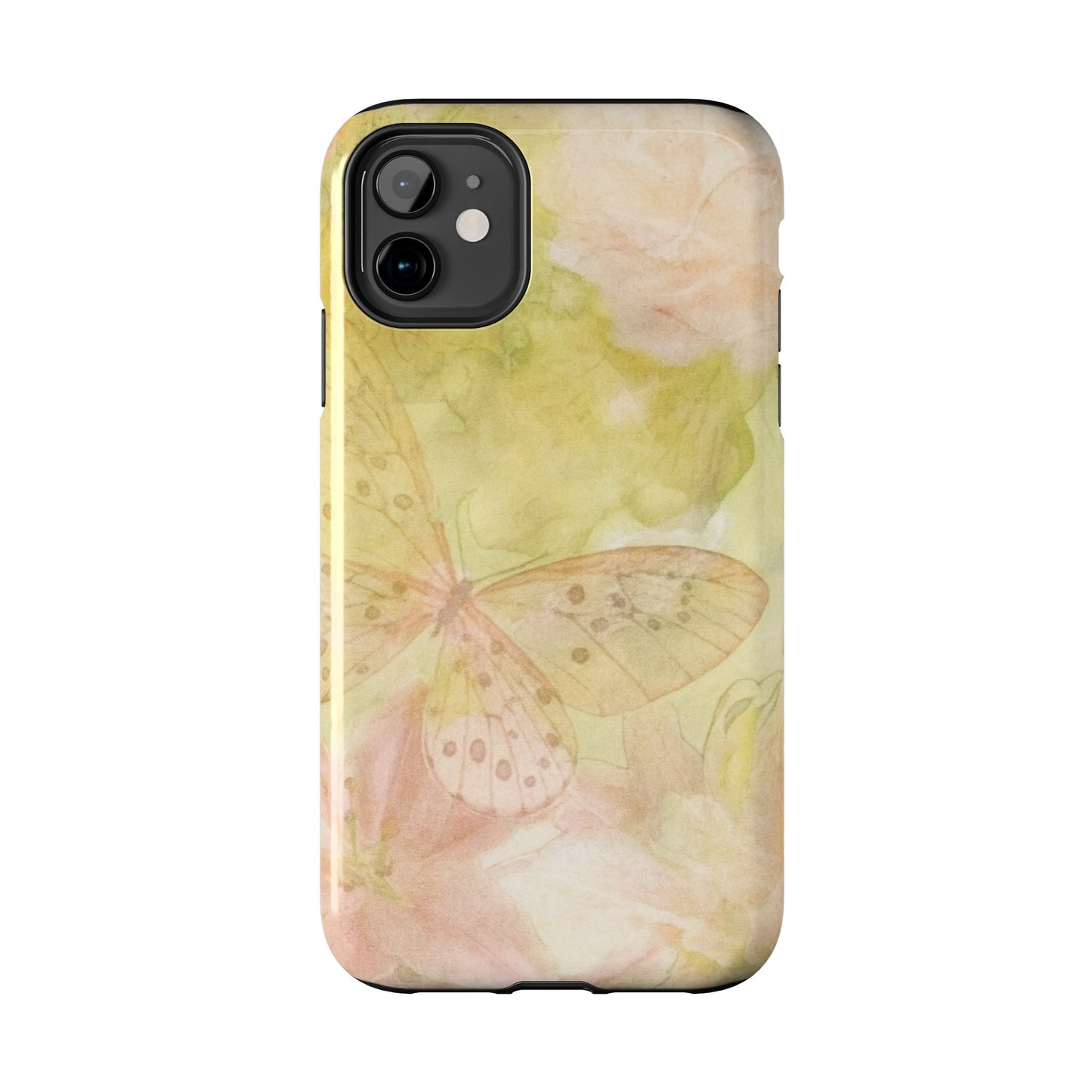 Rose Butterfly - Protective Phone Case