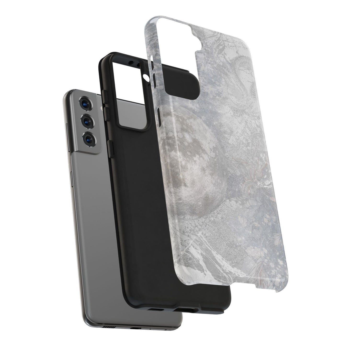 Gray Celestial - Protective Phone Case