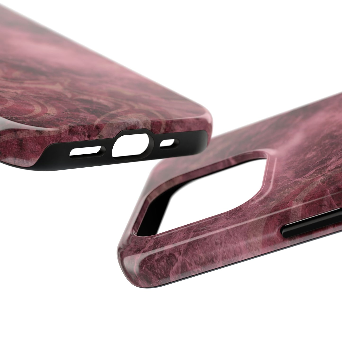 Marble Magenta - Protective Phone Case