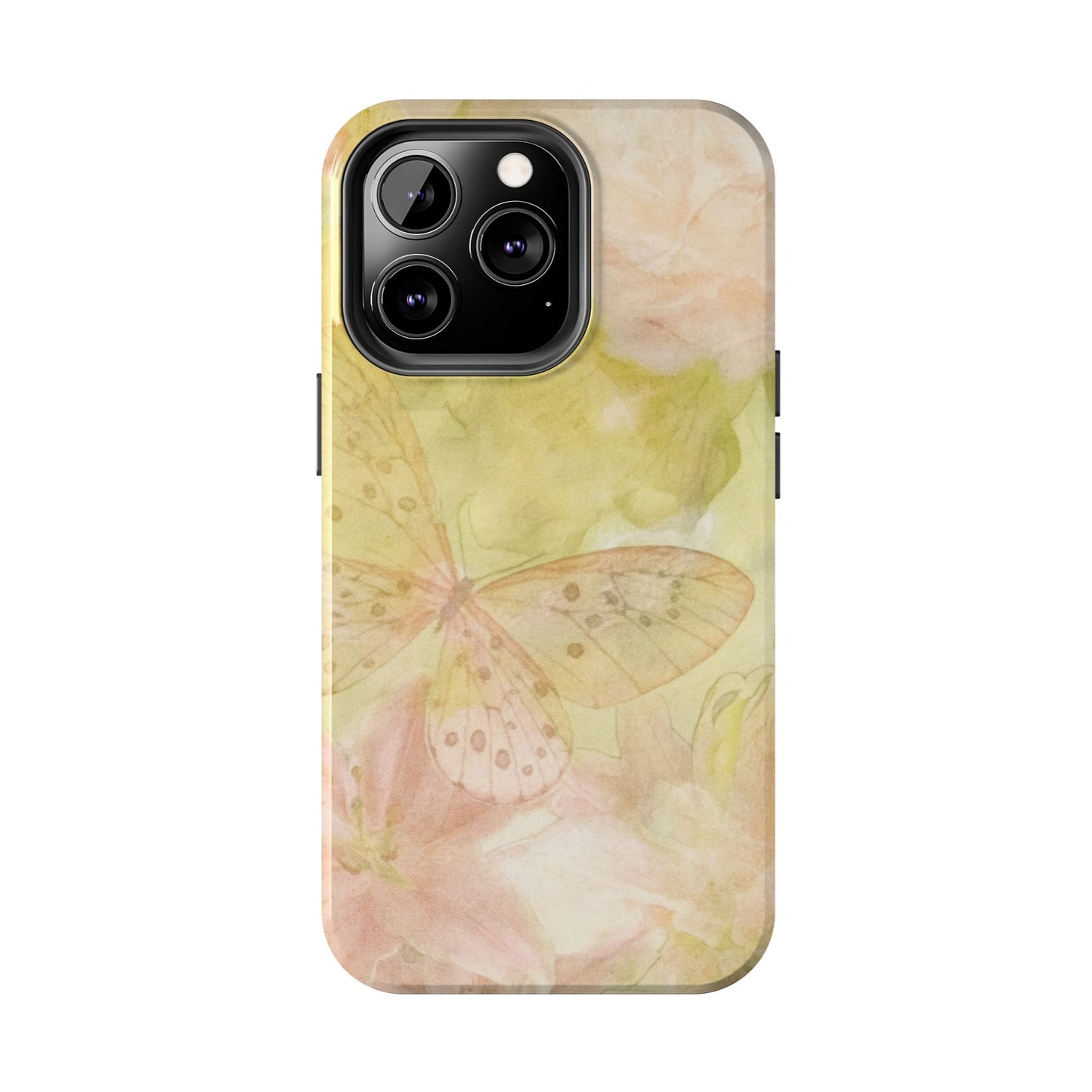 Rose Butterfly - Protective Phone Case