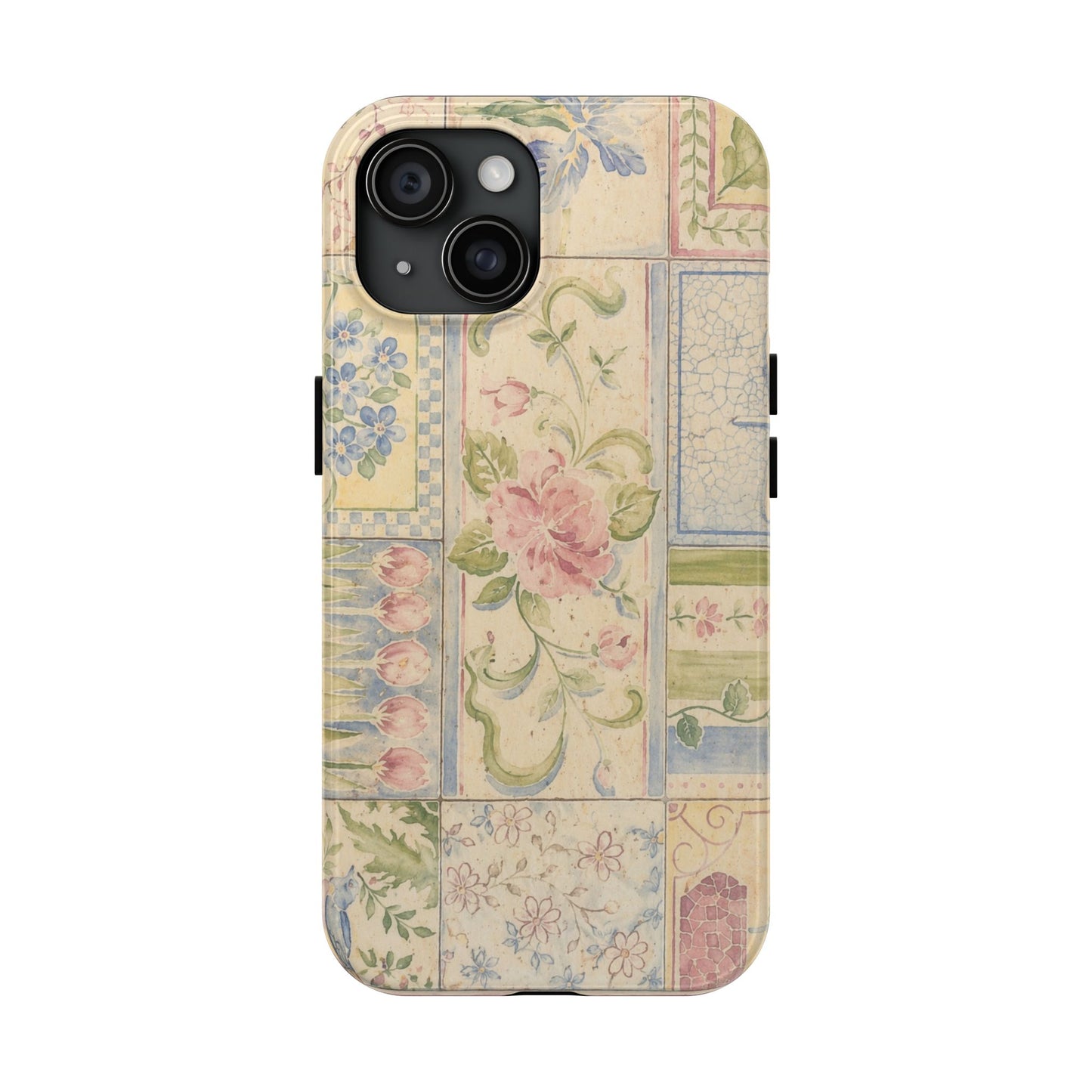Floral Patchwork - Protective Phone Case