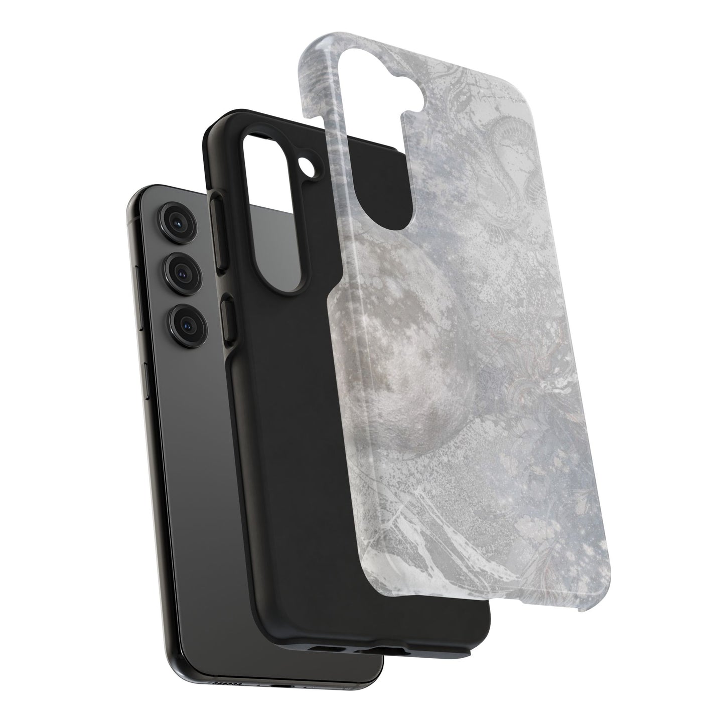 Gray Celestial - Protective Phone Case
