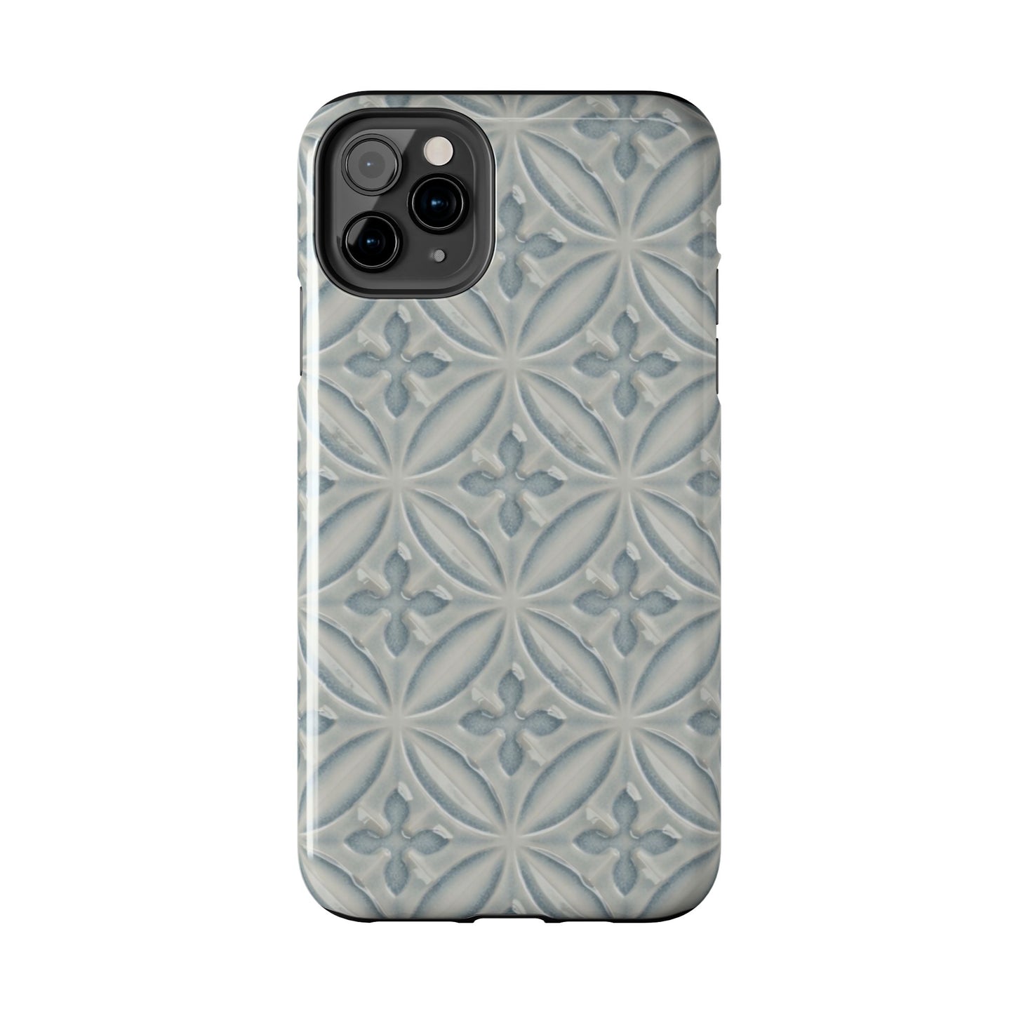 Vintage Blue Tile - Protective Phone Case
