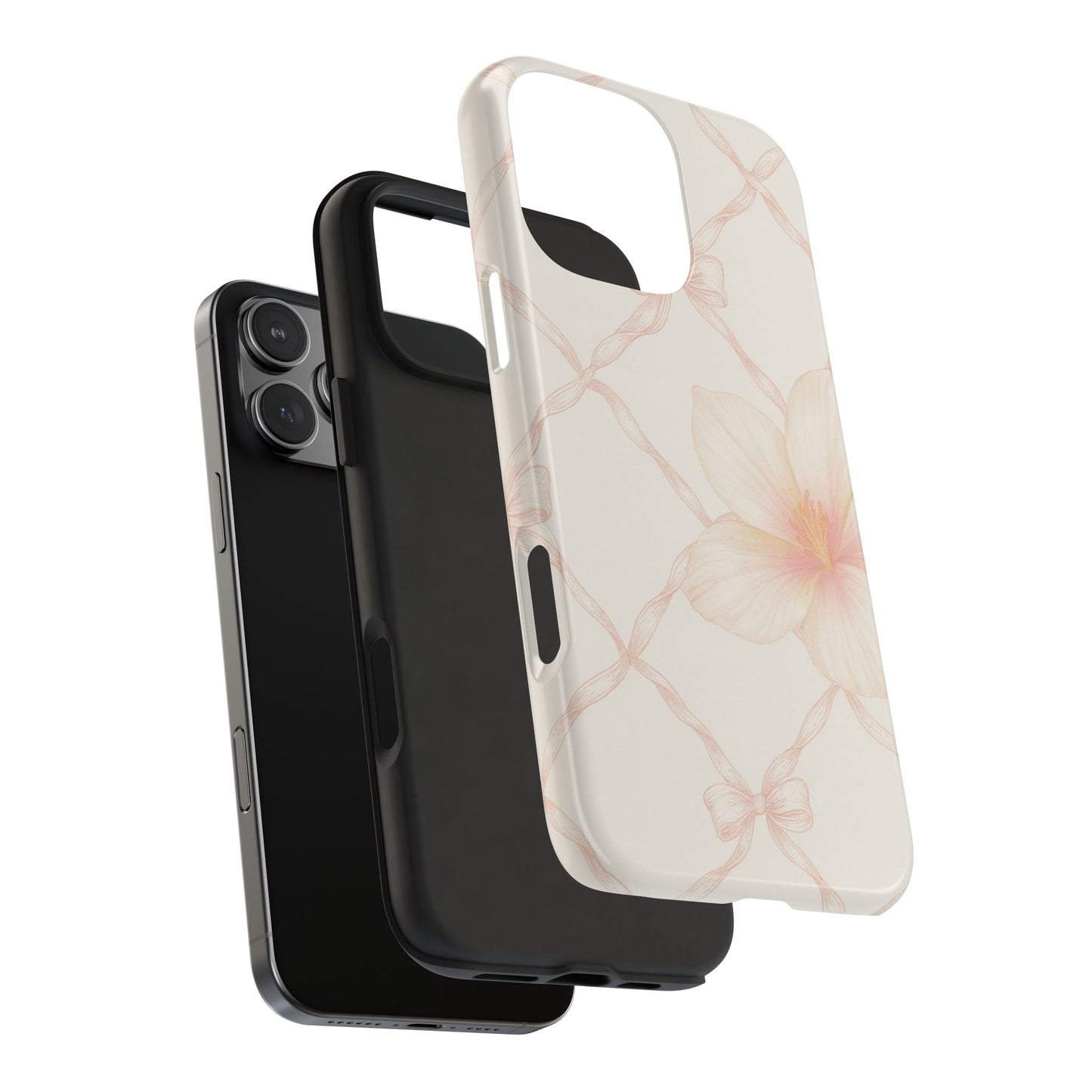 Bows and Botanical - Protective Phone Case