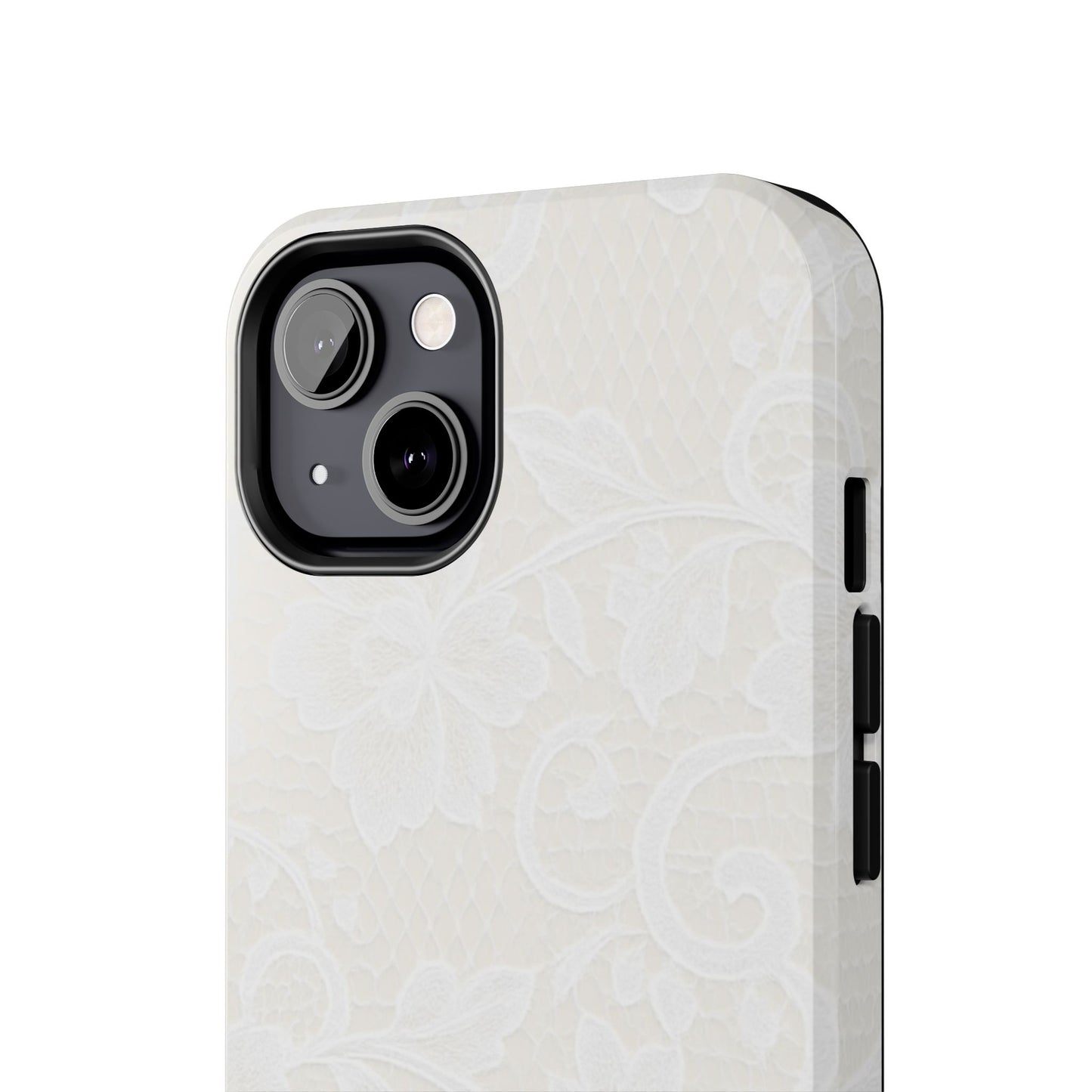 White Lace - Protective Phone Case