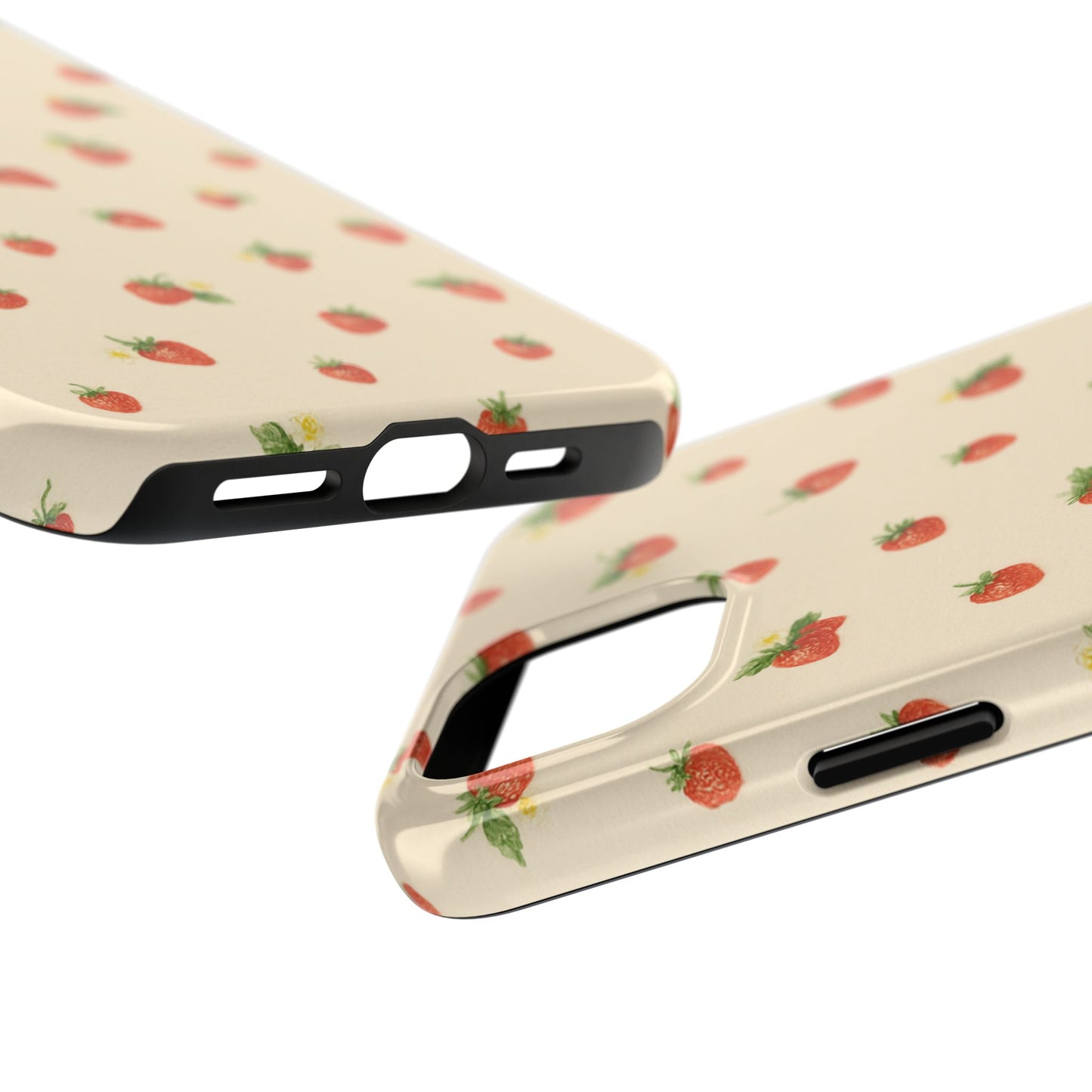 Strawberry Picking - Protective Phone Case