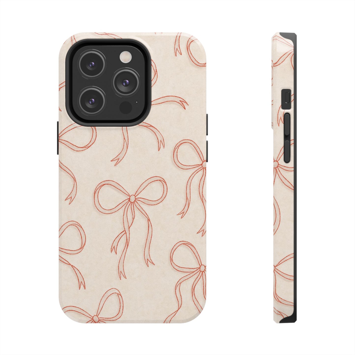 Cherry Bows - Protective Phone Case