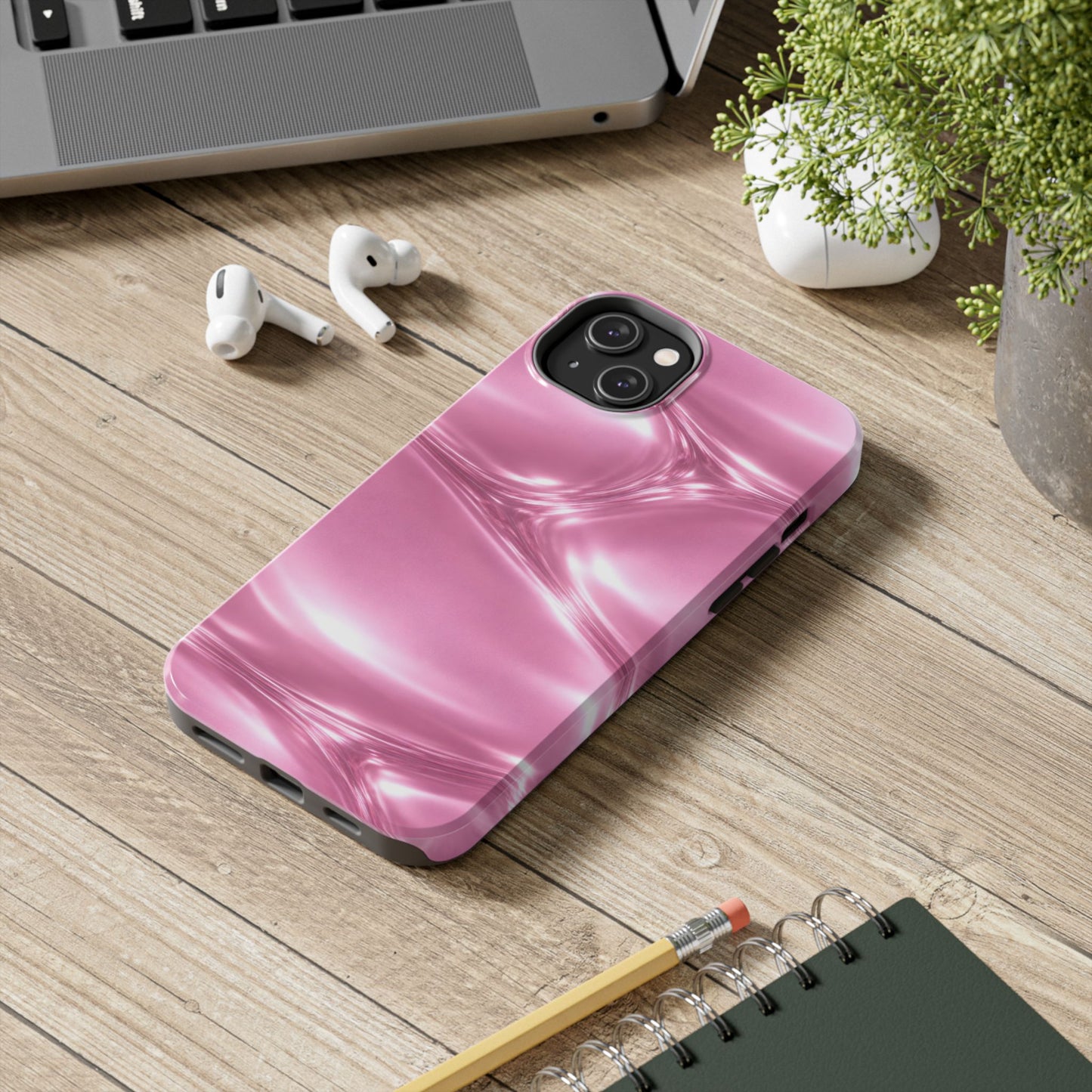 Pink Metallic - Protective Phone Case