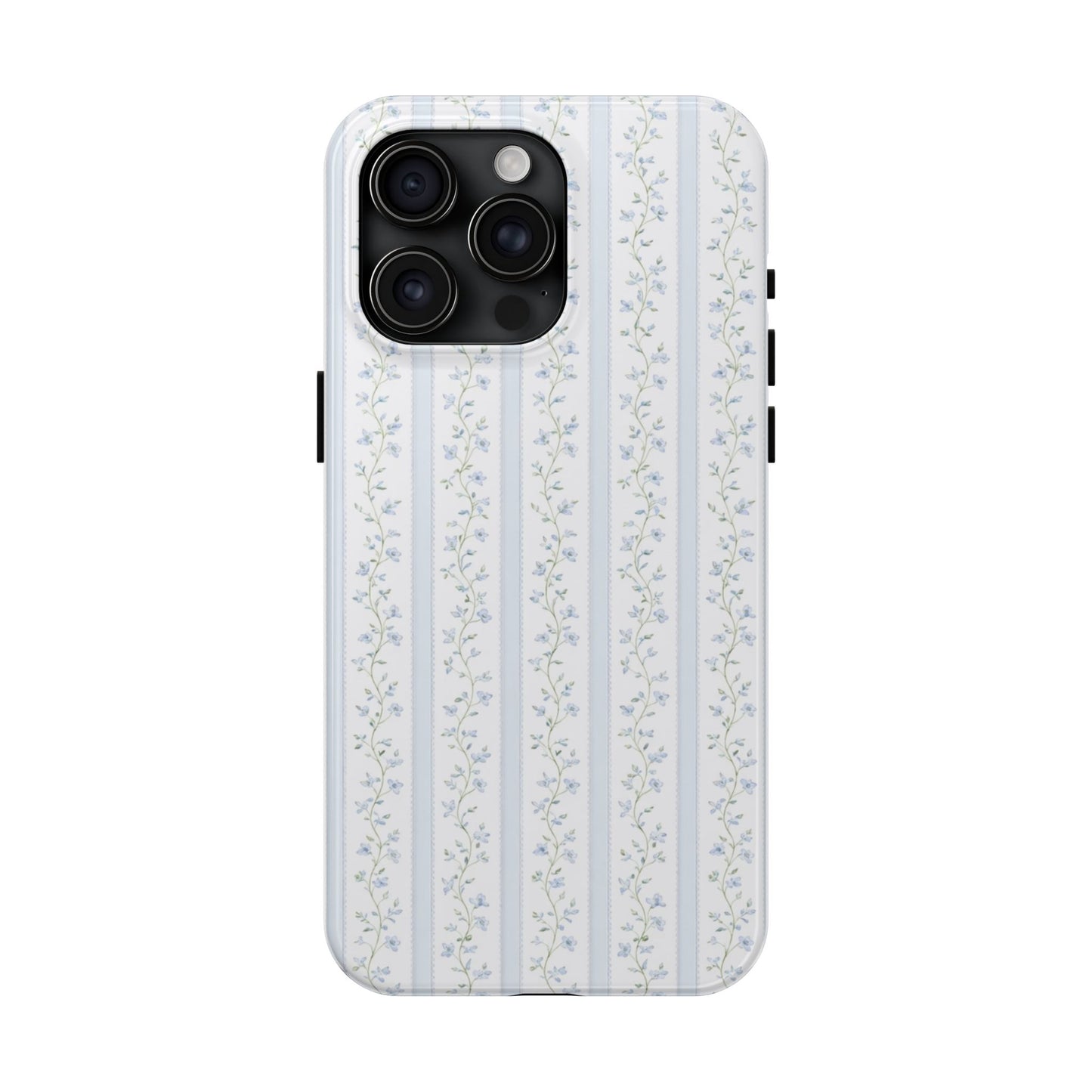 Vintage Blue Vine - Protective Phone Case