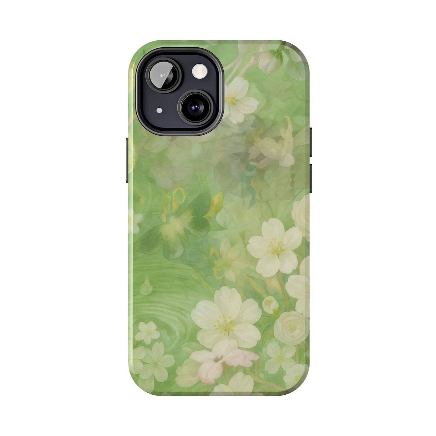 Sage Blossom - Protective Phone Case