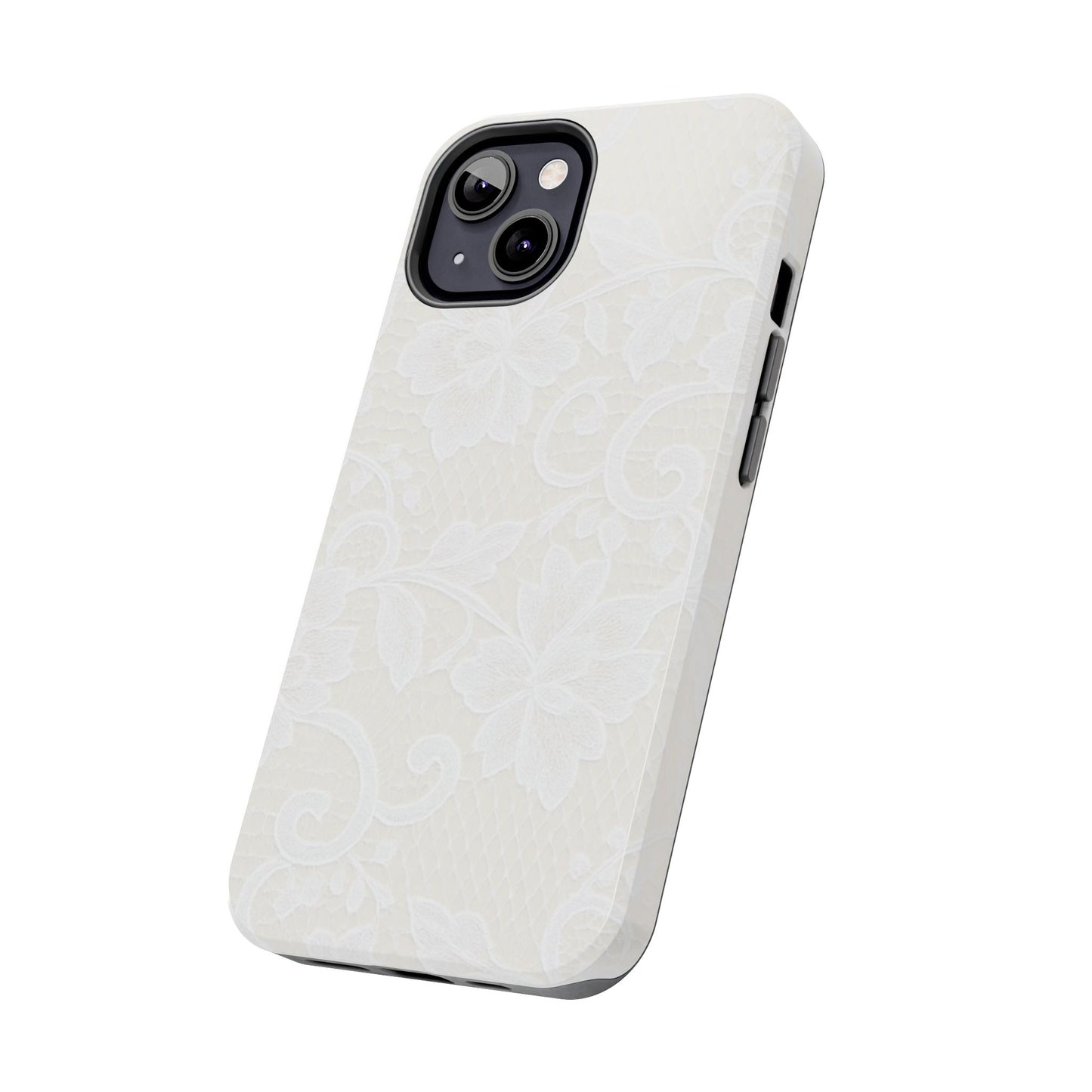 White Lace - Protective Phone Case