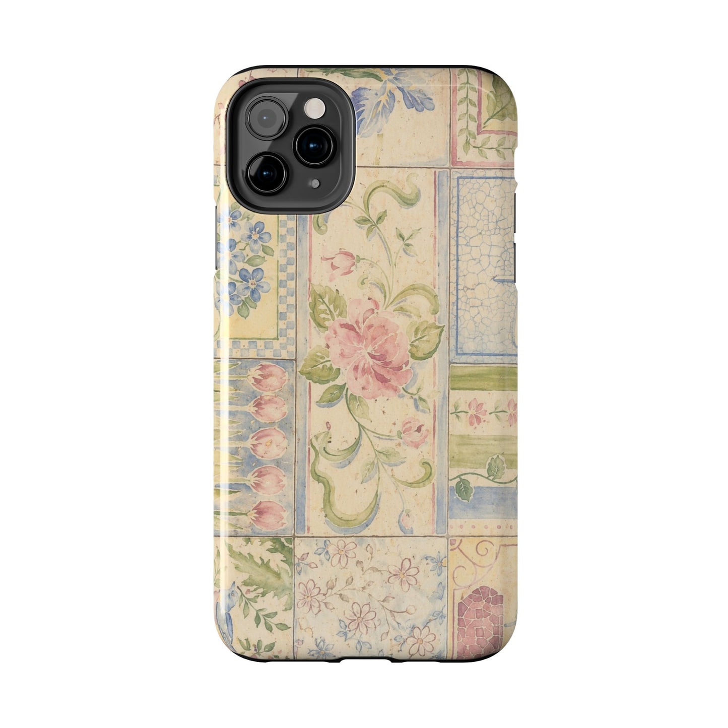 Floral Patchwork - Protective Phone Case