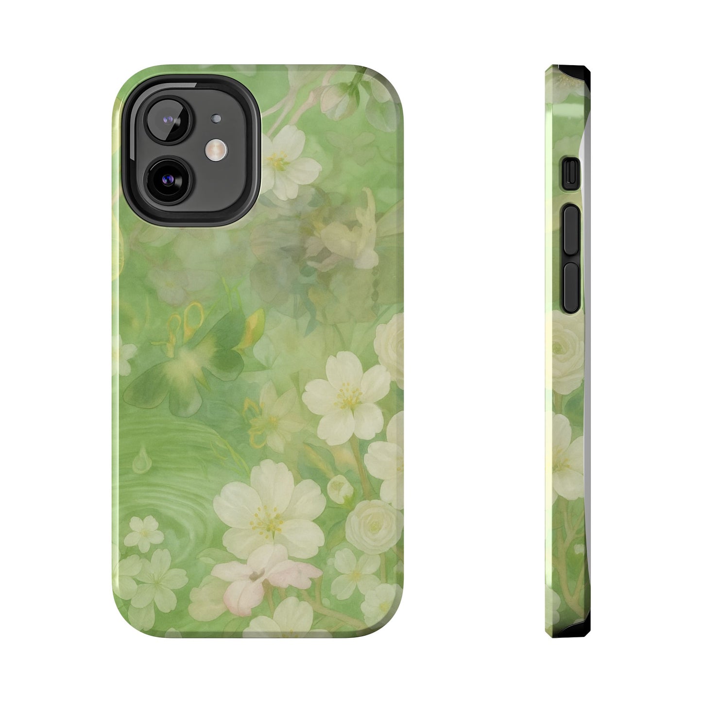 Sage Blossom - Protective Phone Case