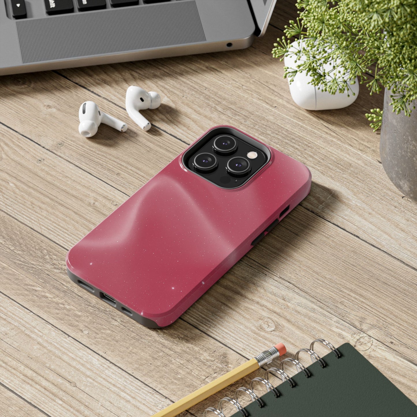 Pink Lipgloss - Protective Phone Case