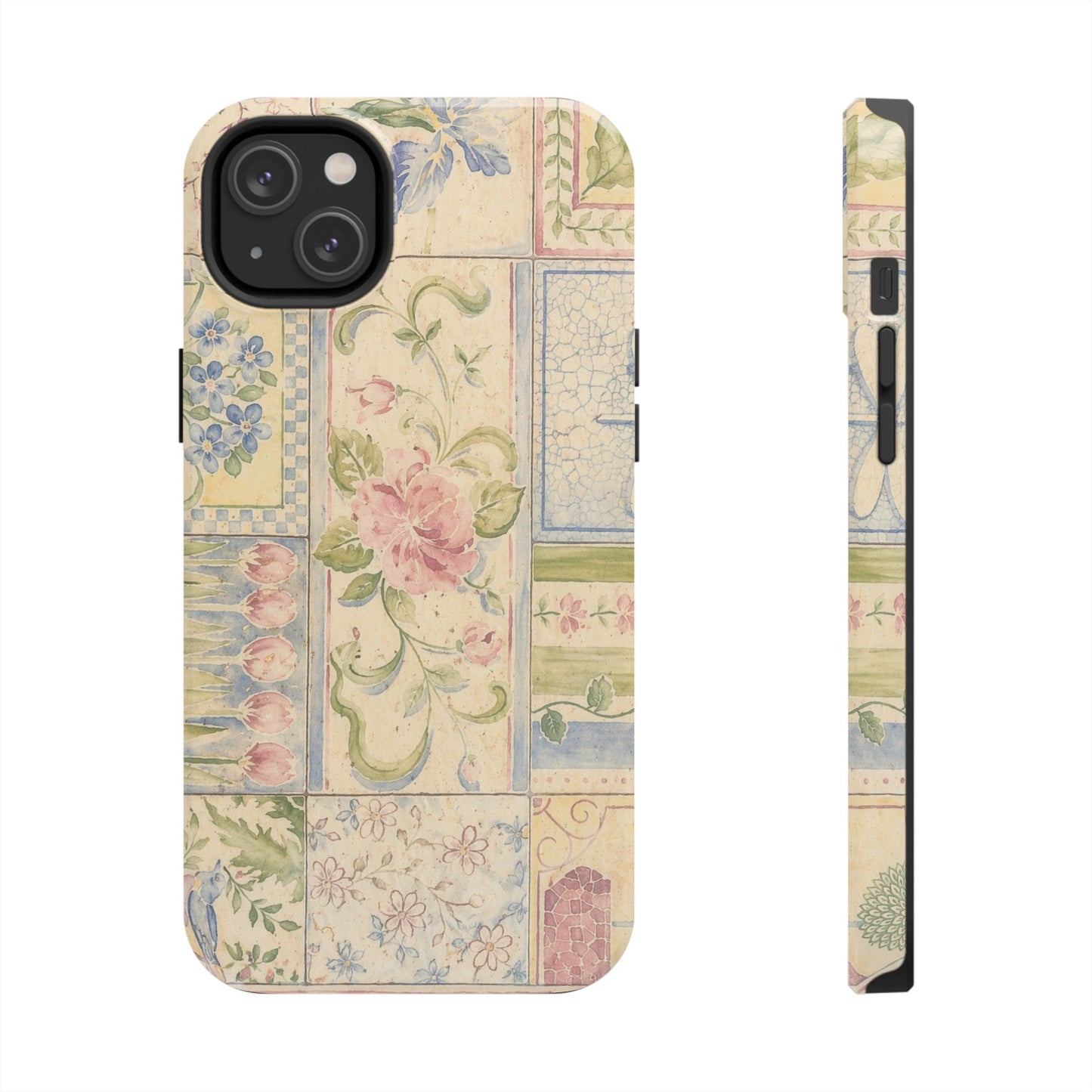 Floral Patchwork - Protective Phone Case