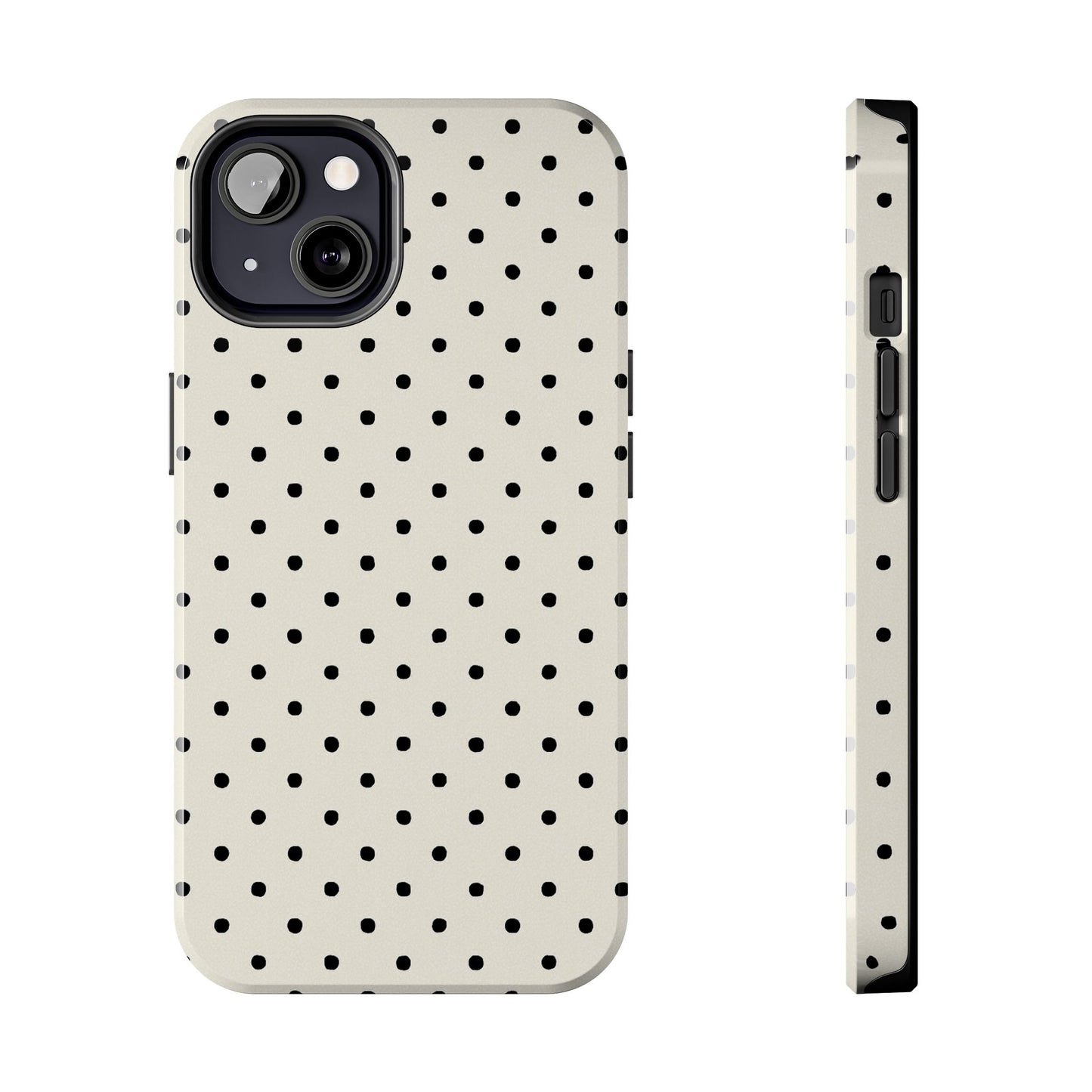 Vintage Polka Dots - Protective Phone Case
