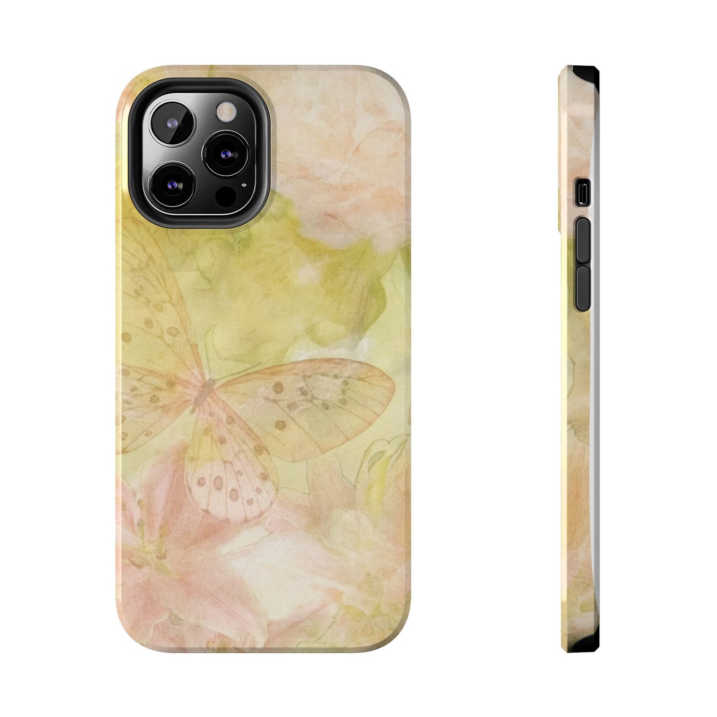 Rose Butterfly - Protective Phone Case