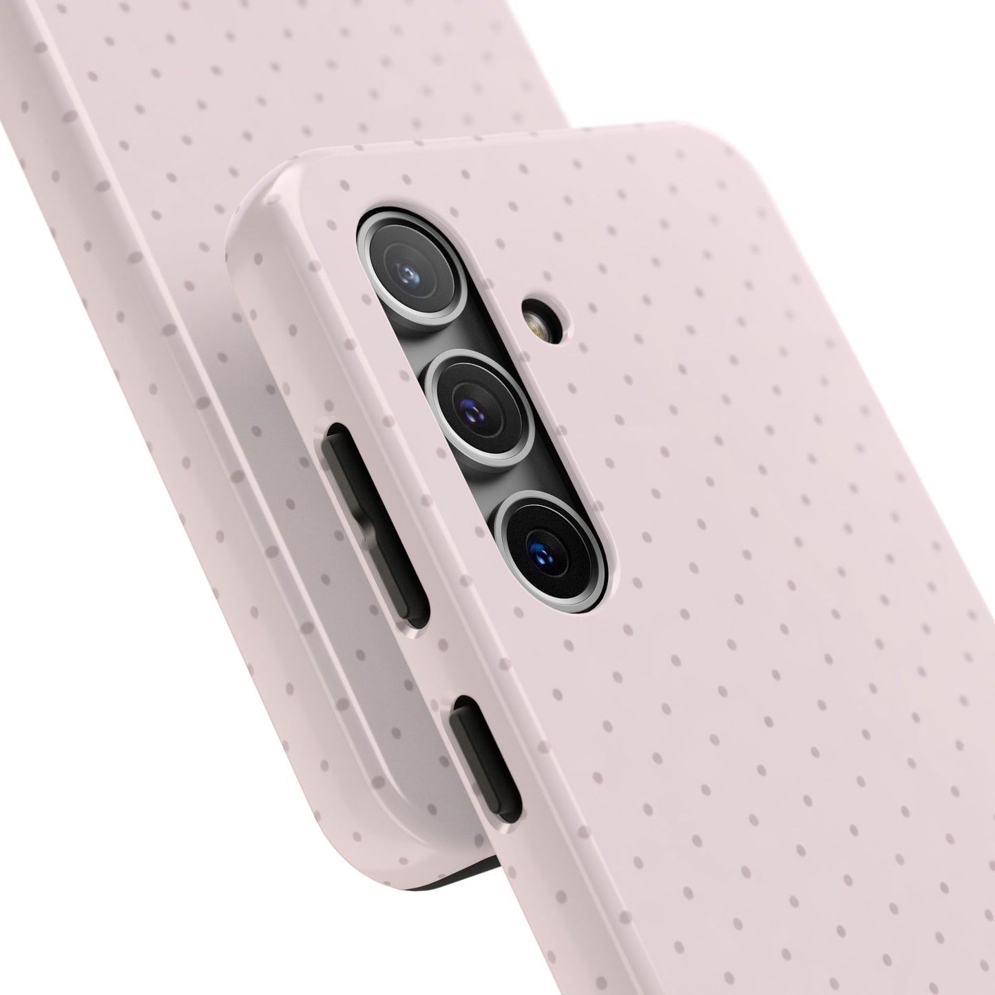 Blush Pink Polka Dot - Protective Phone Case