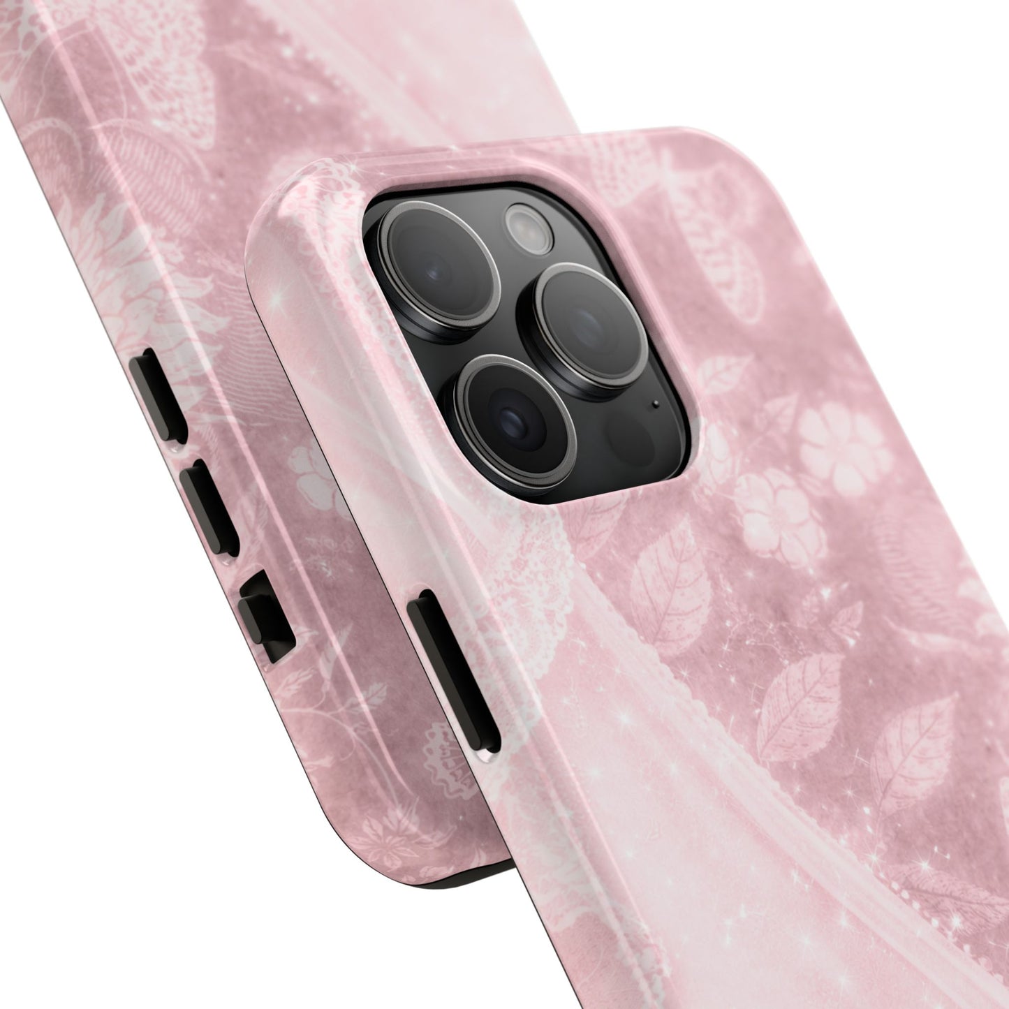 Pink Paisley - Protective Phone Case