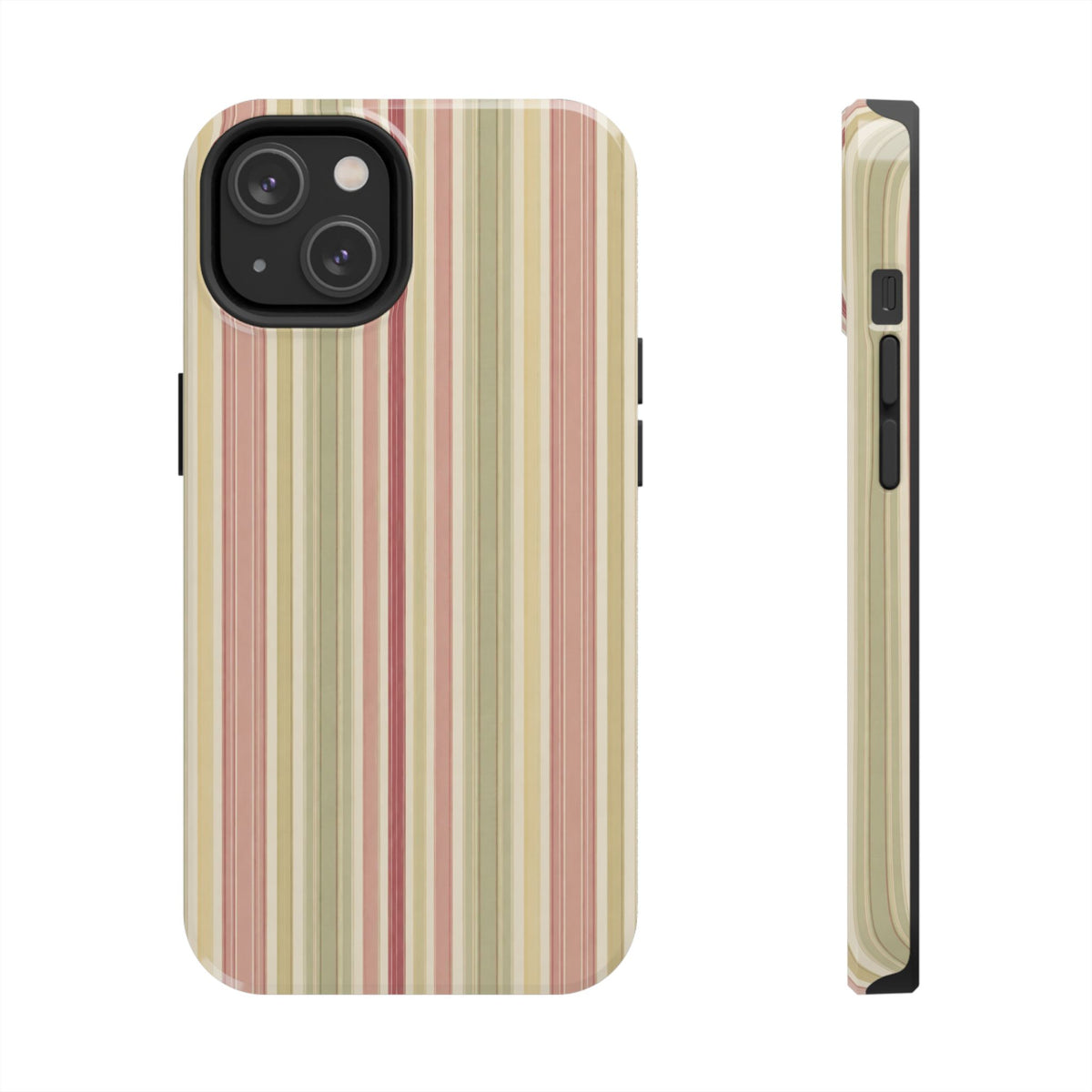 Rosewood Stripe - Protective Phone Case