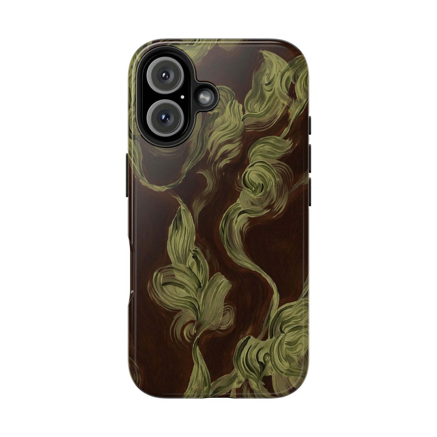 Magnolia Stained Glass - Protective Phone Case
