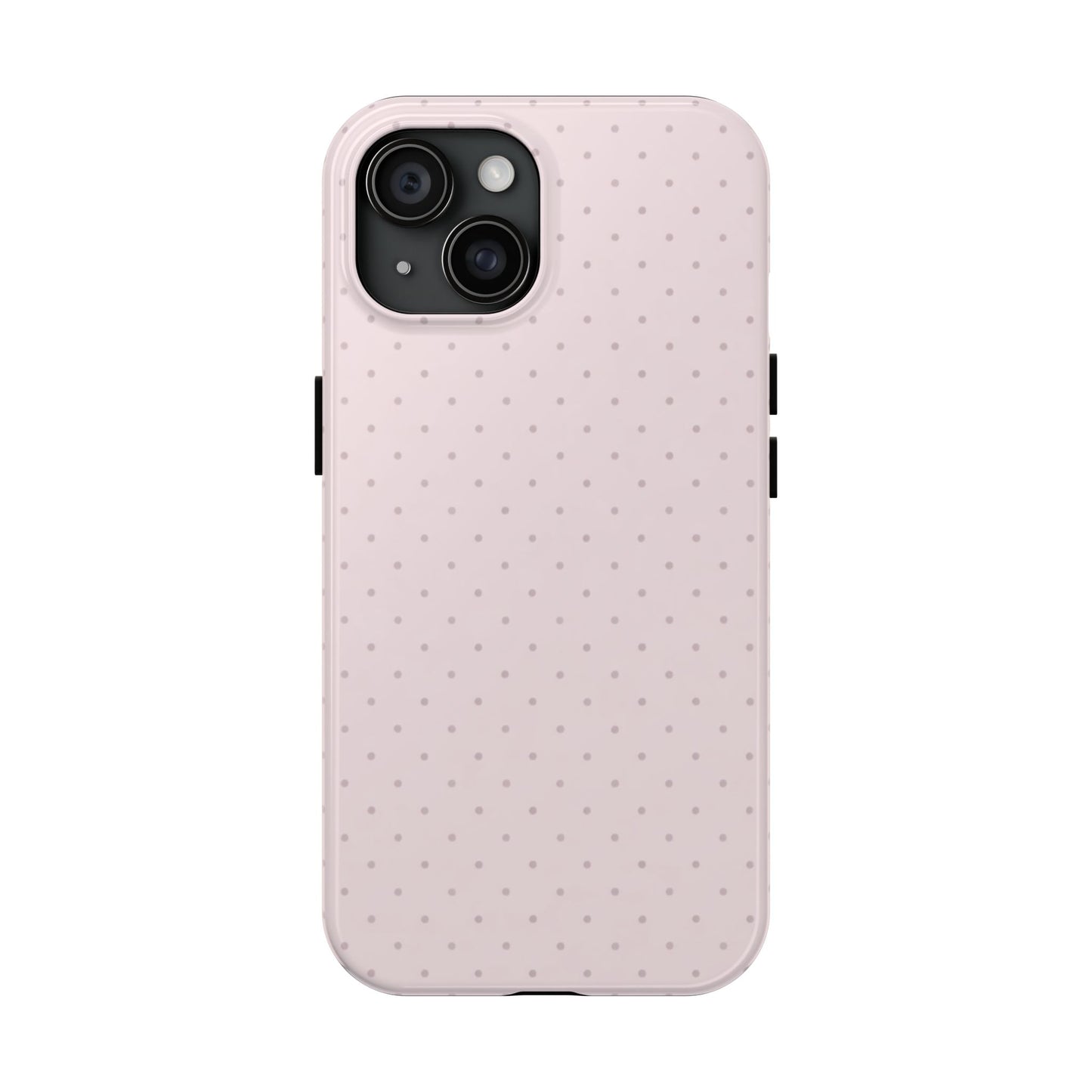 Blush Pink Polka Dot - Protective Phone Case