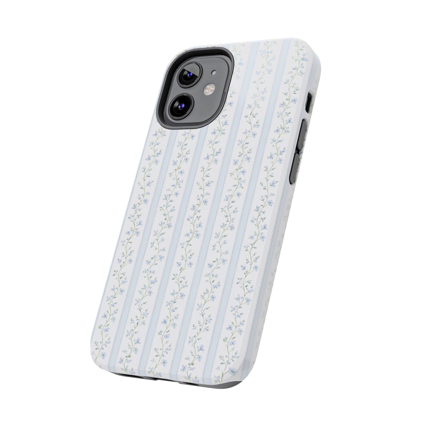 Vintage Blue Vine - Protective Phone Case