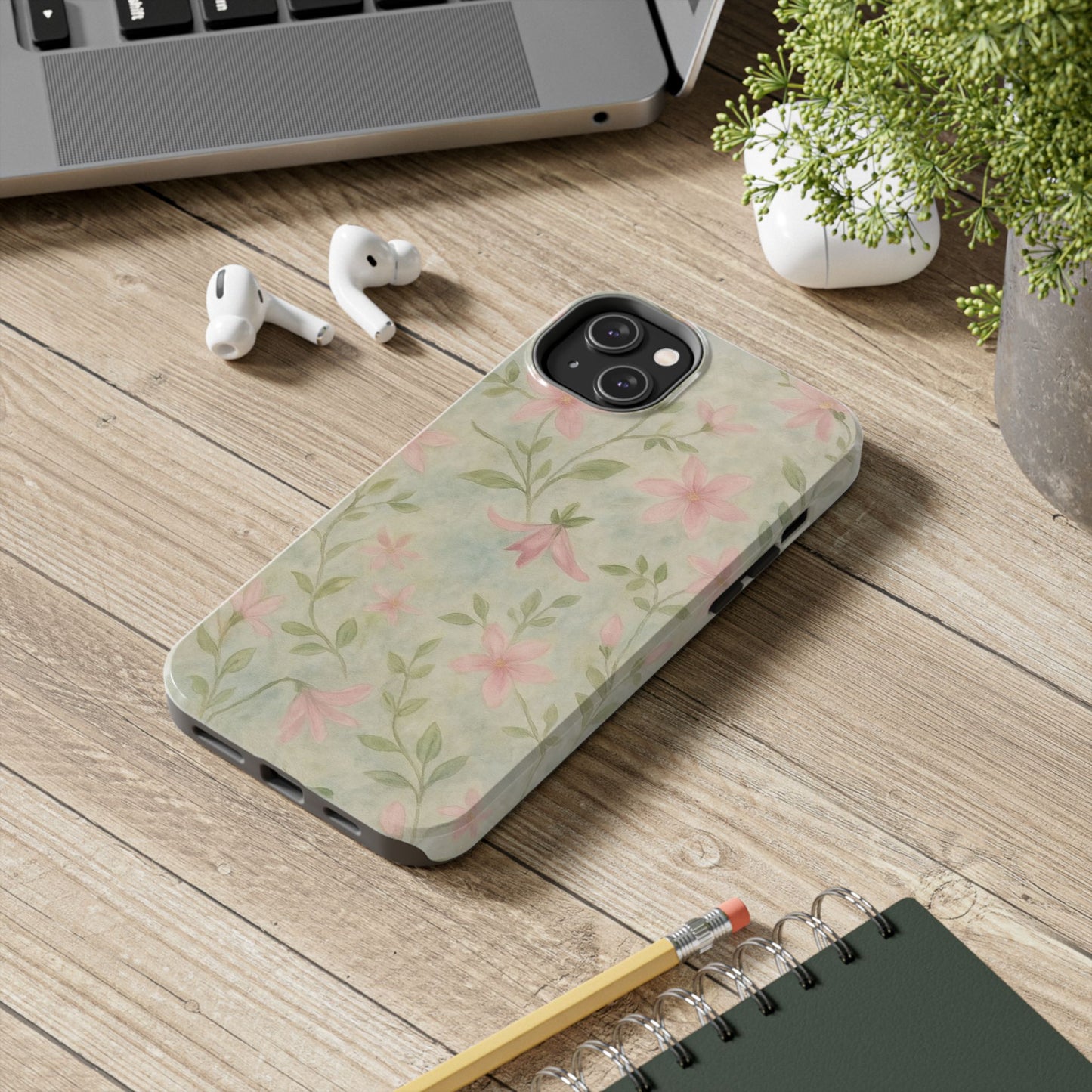 Sage Bloom - Protective Phone Case