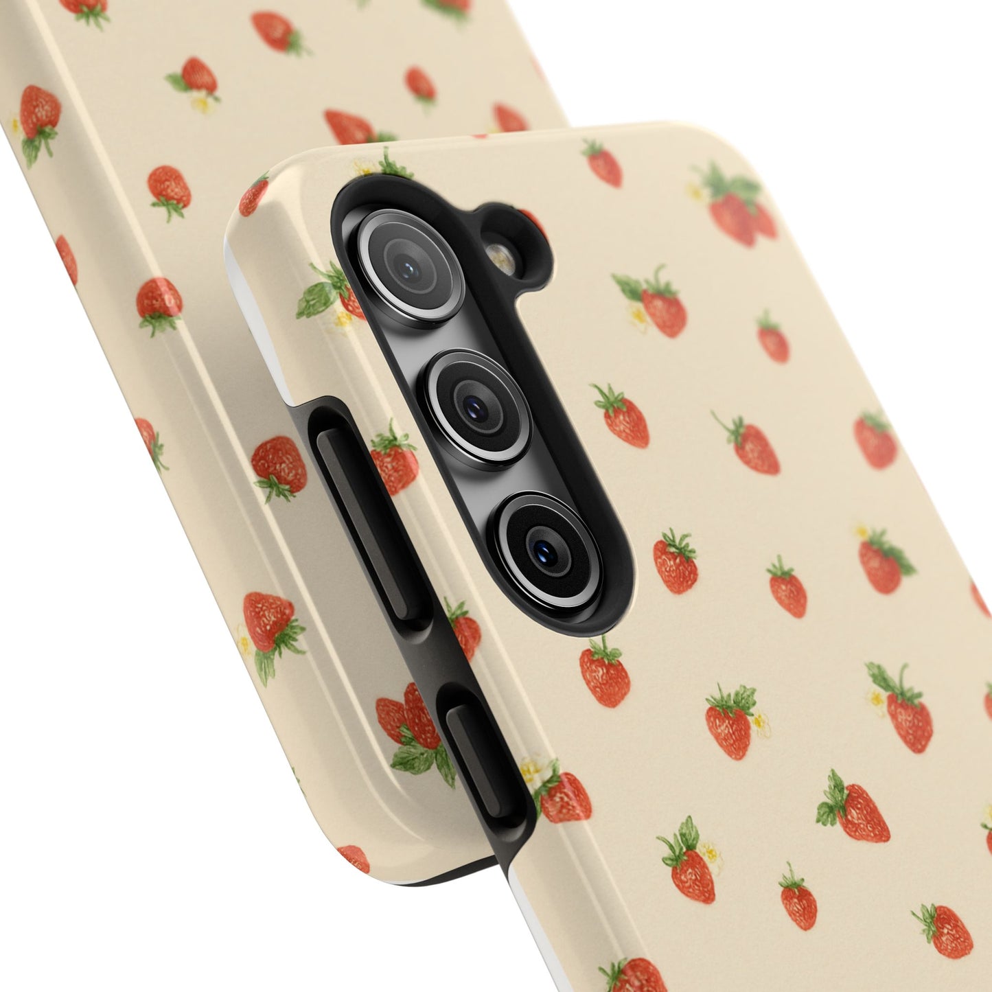 Strawberry Picking - Protective Phone Case