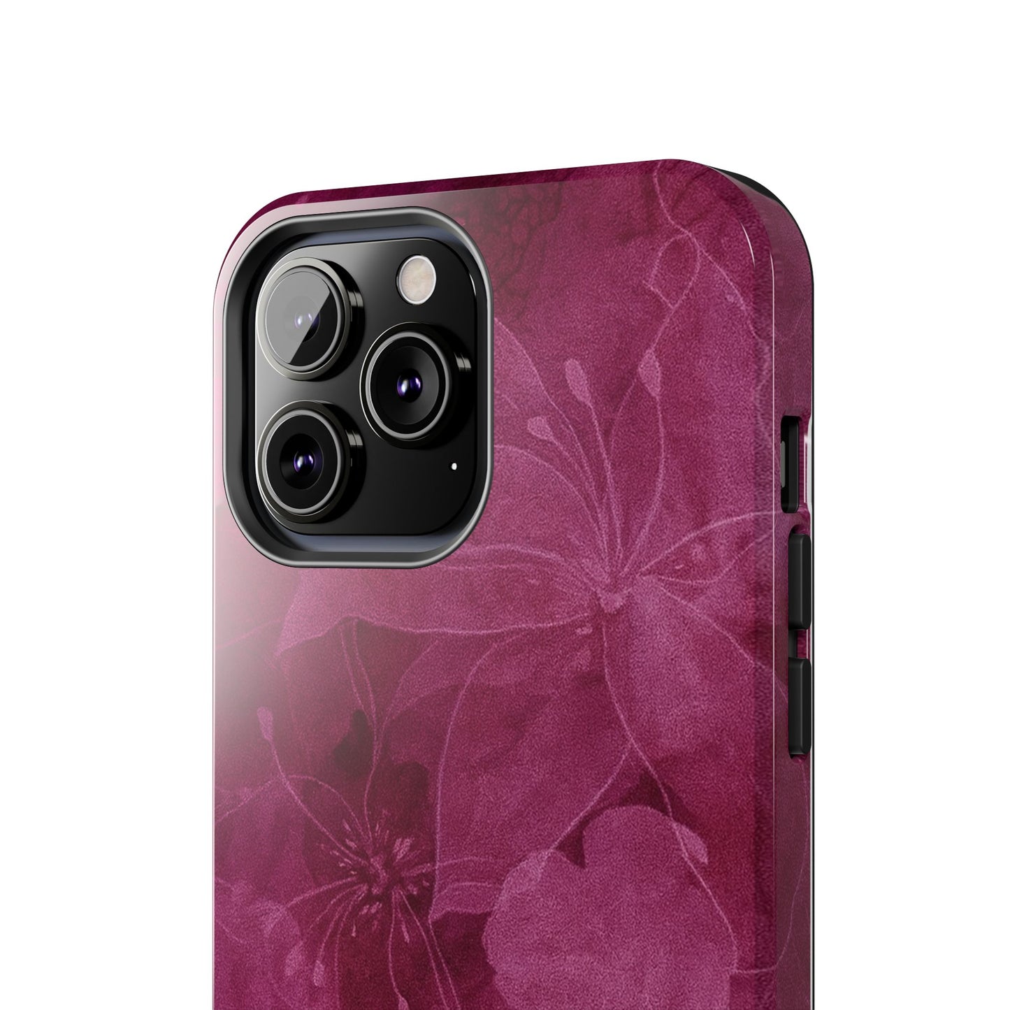 Magenta Petals - Protective Phone Case