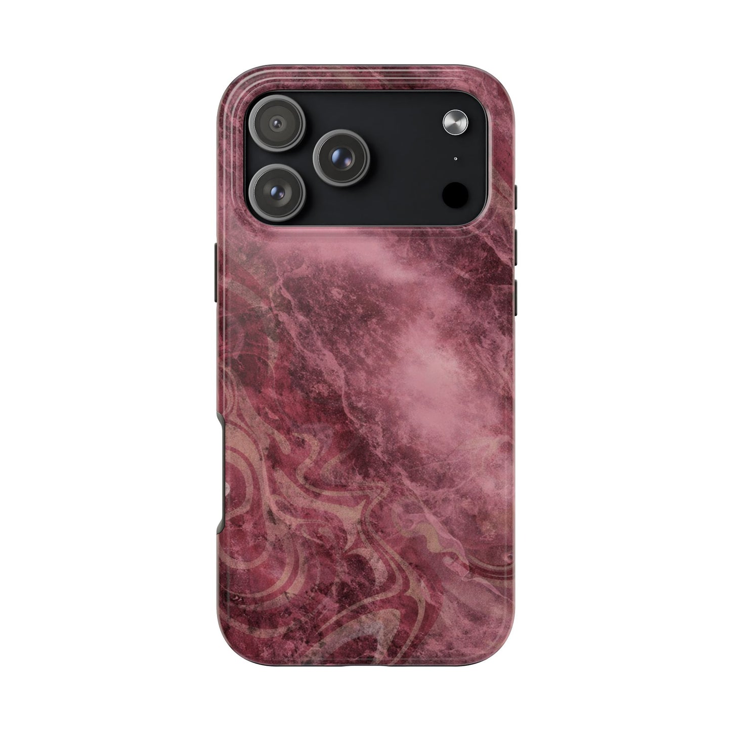 Marble Magenta - Protective Phone Case