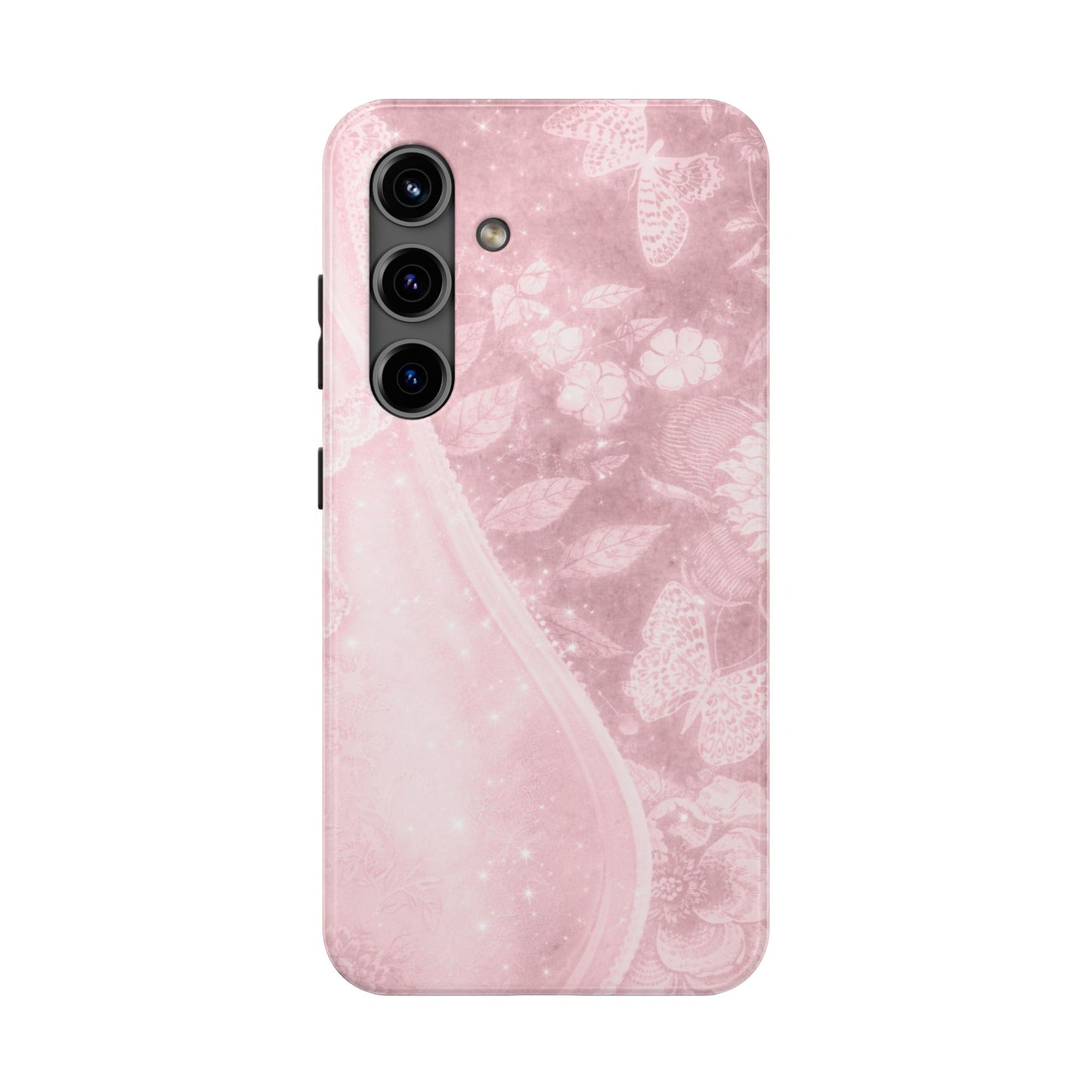 Pink Paisley - Protective Phone Case