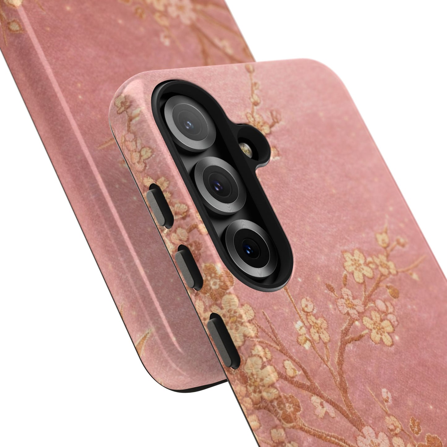 Pink Gold Cherry Blossom - Protective Phone Case