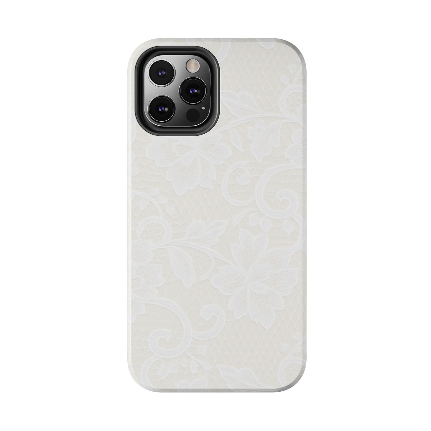White Lace - Protective Phone Case