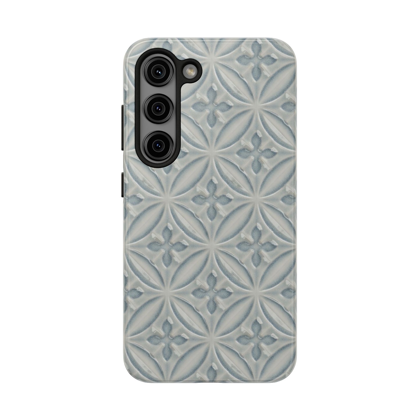 Vintage Blue Tile - Protective Phone Case