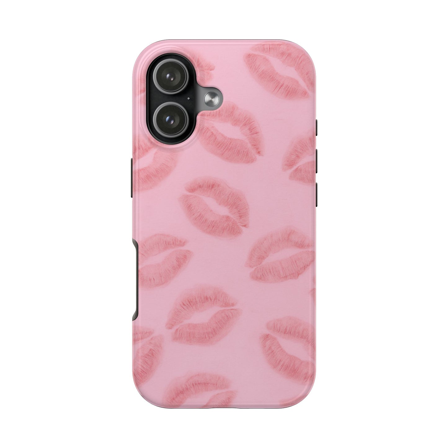 Pink Rosy Kisses - Protective Phone Case