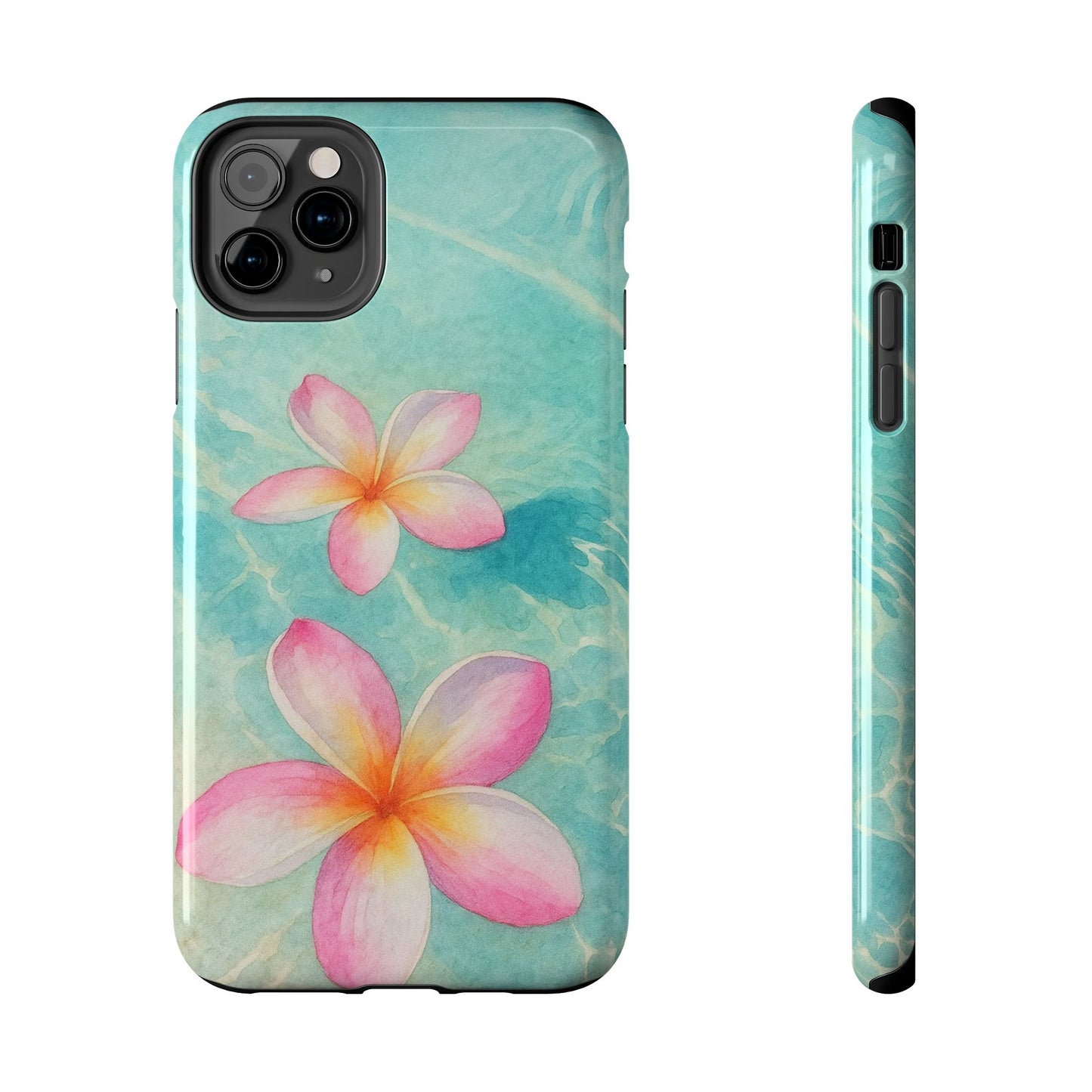Tropical Flowers - Protective Phone Case